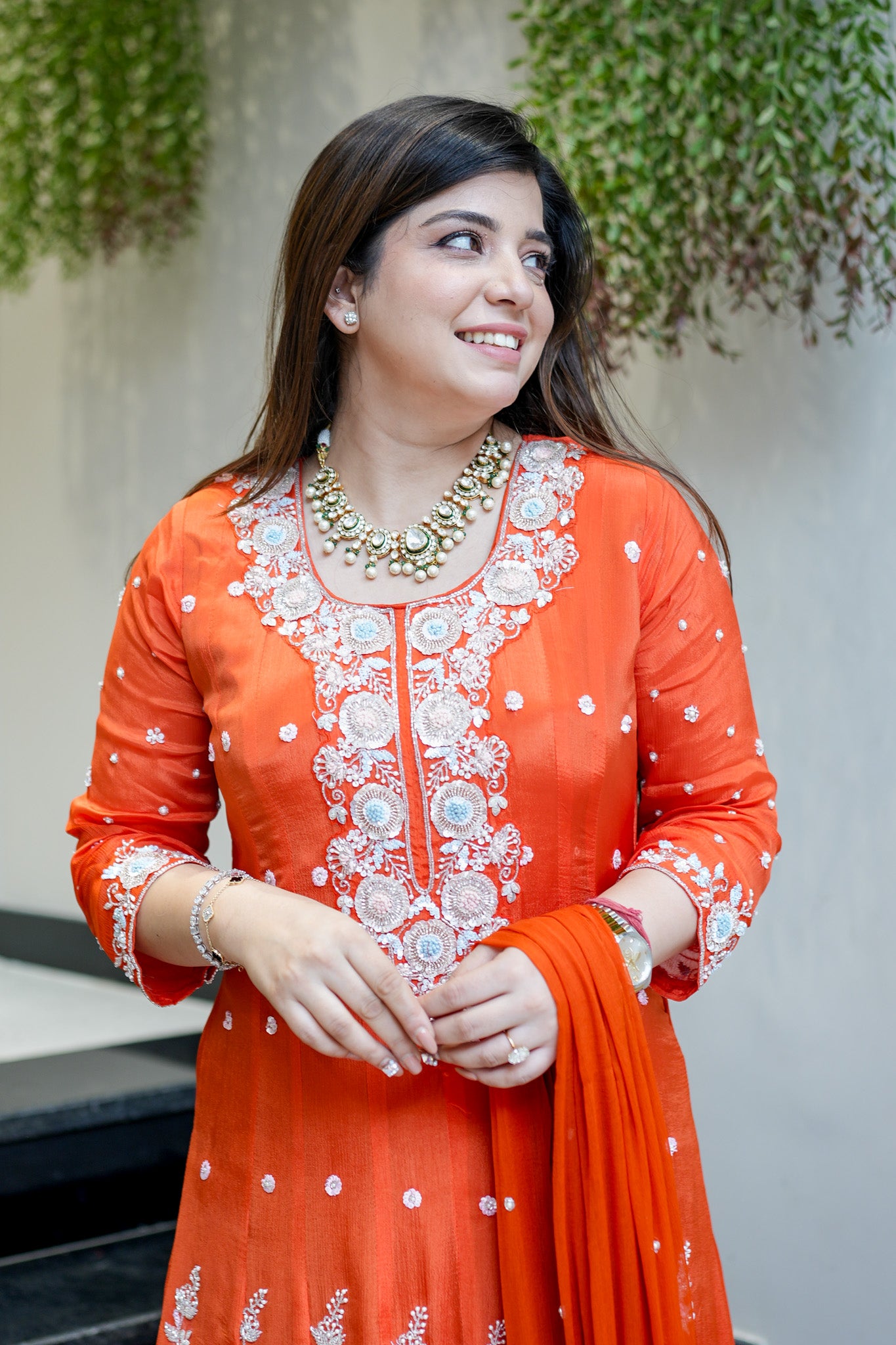 Tashi Embroidered Anarkali
