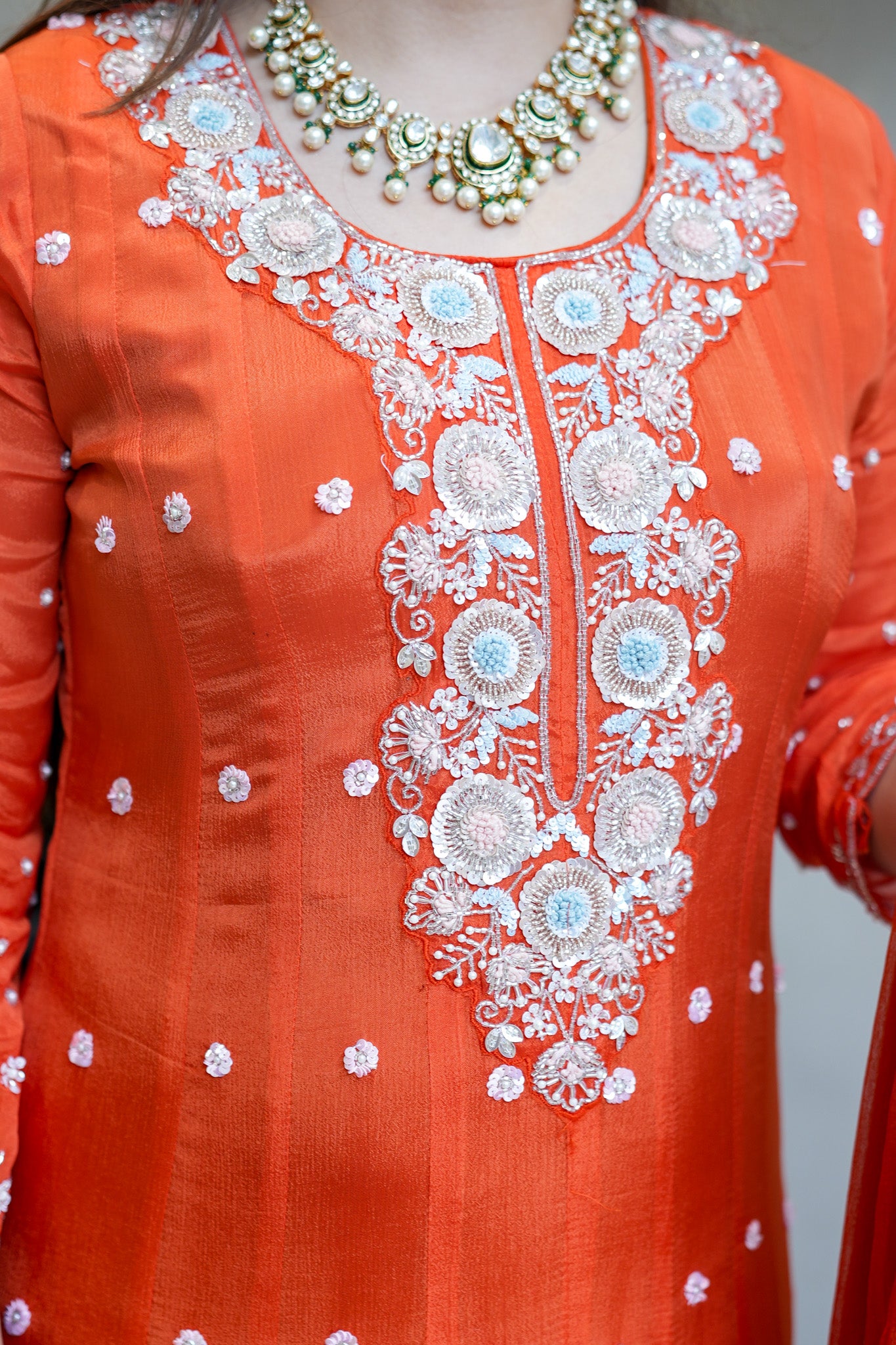 Tashi Embroidered Anarkali