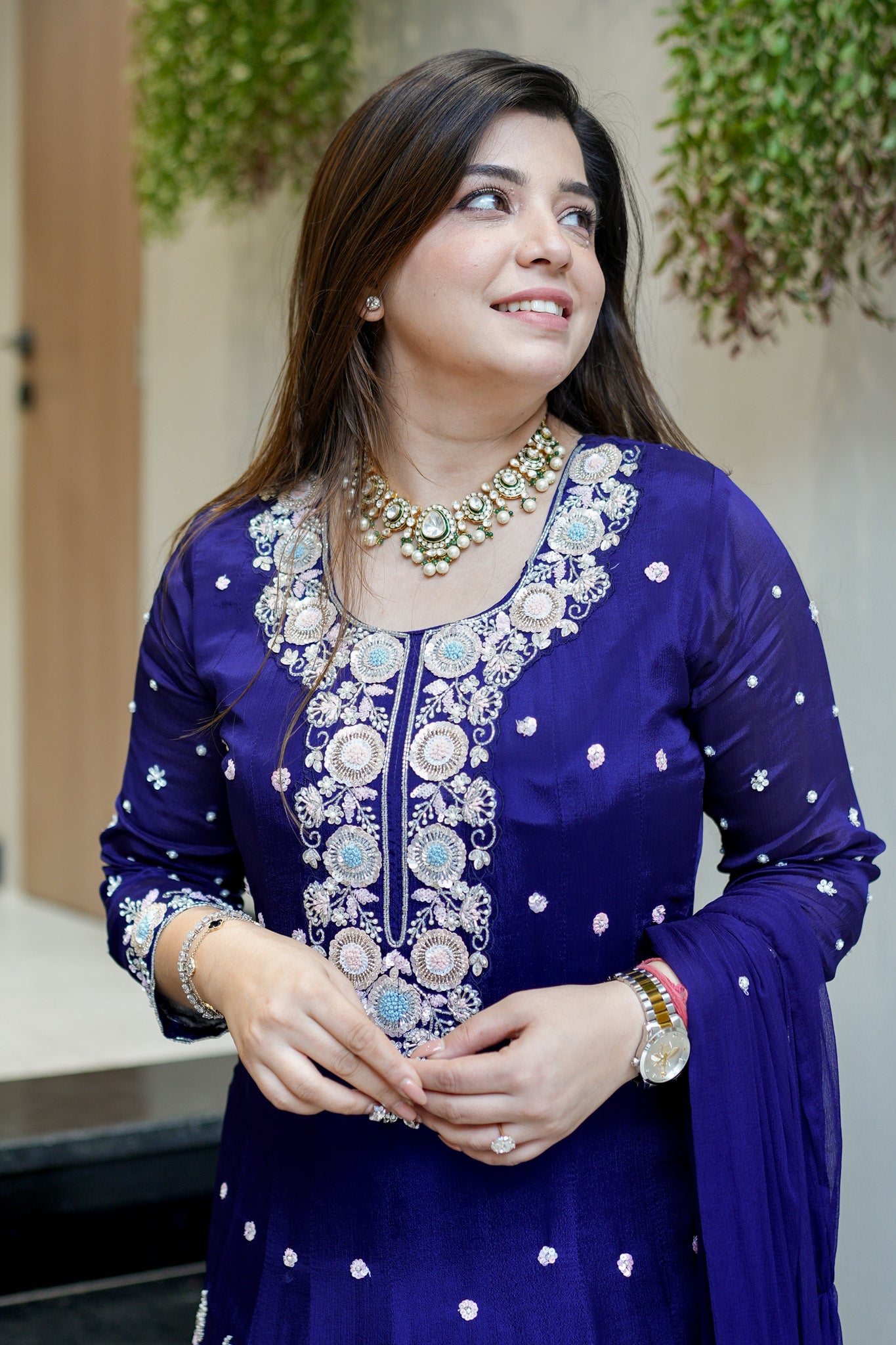 Tashi Embroidered Anarkali