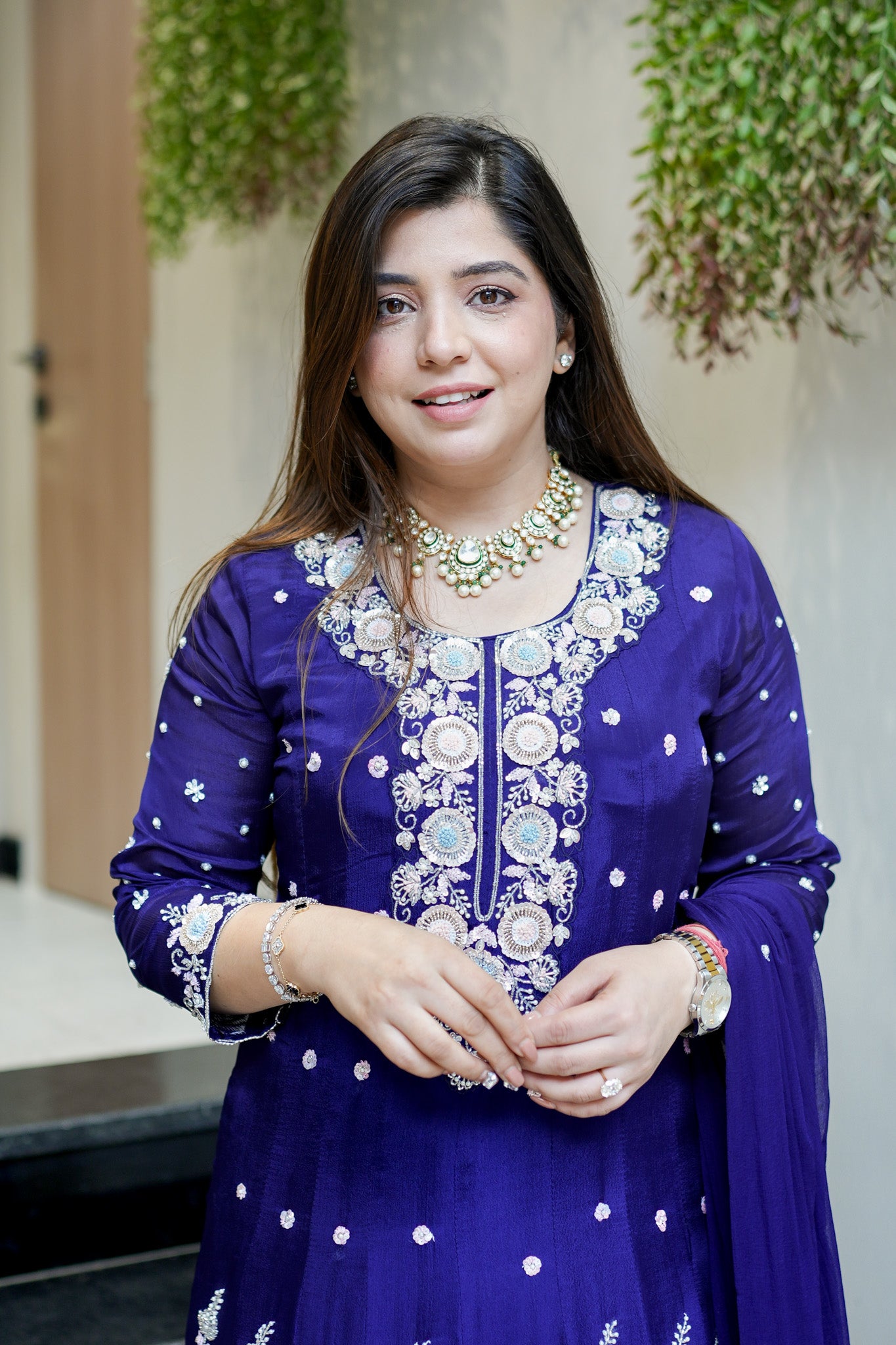 Tashi Embroidered Anarkali