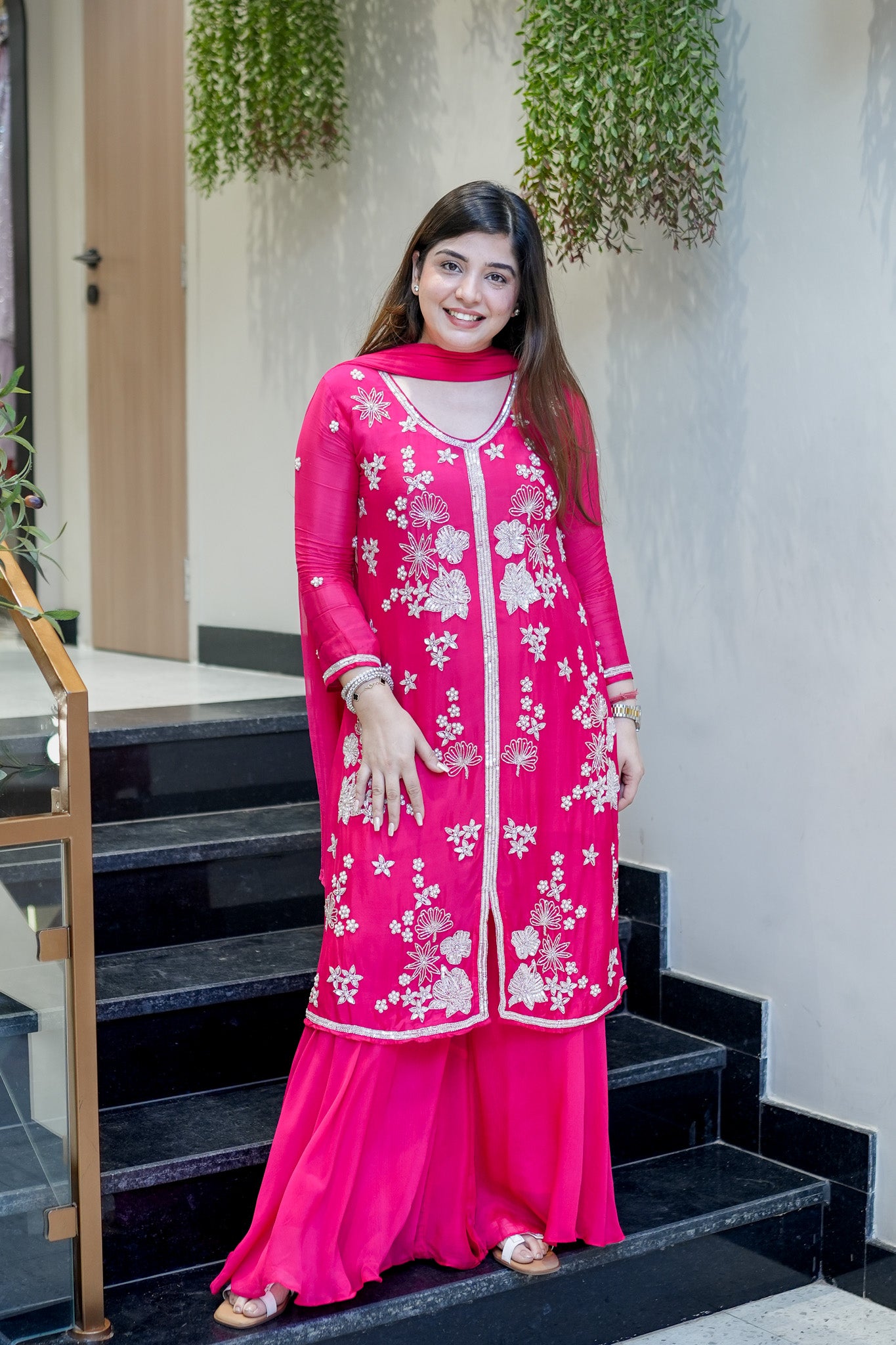 Vibha Hand Embroidered Suit Set