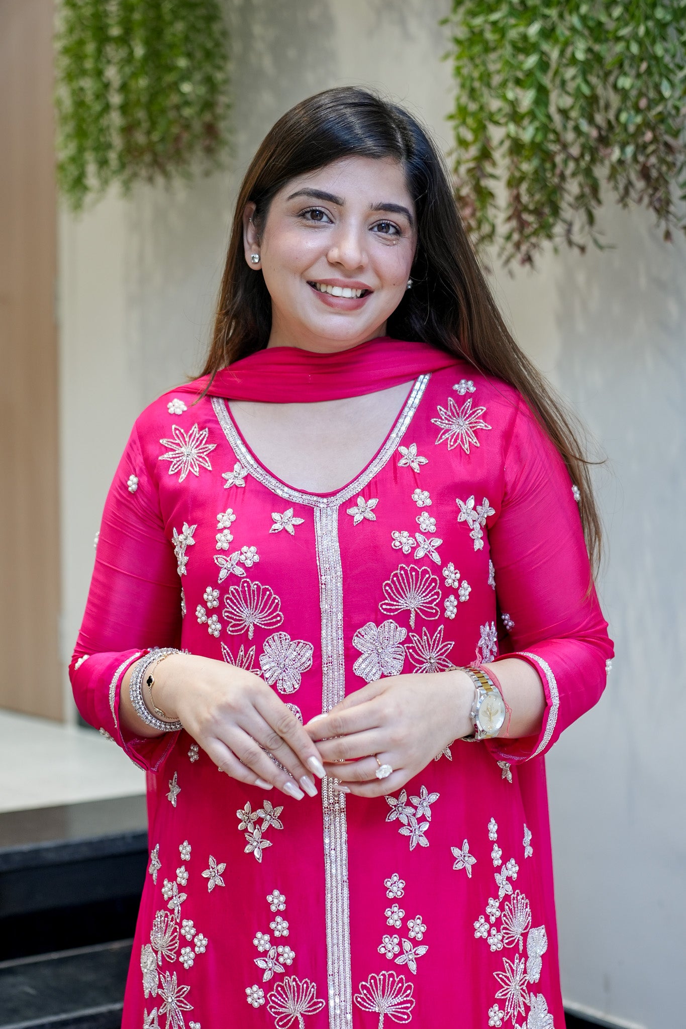 Vibha Hand Embroidered Suit Set