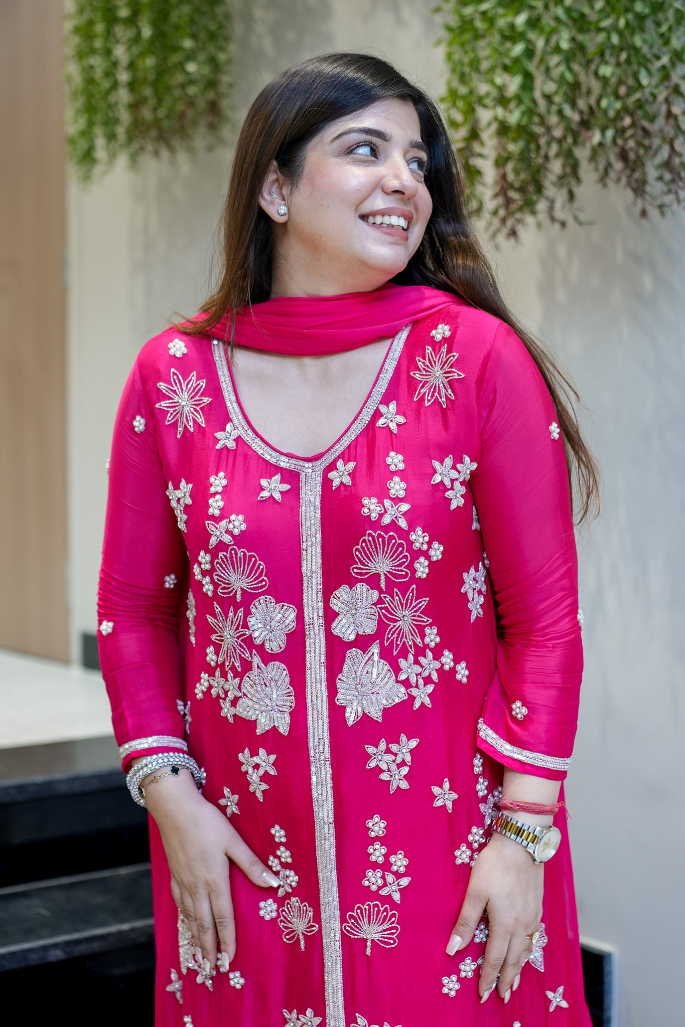Vibha Hand Embroidered Suit Set