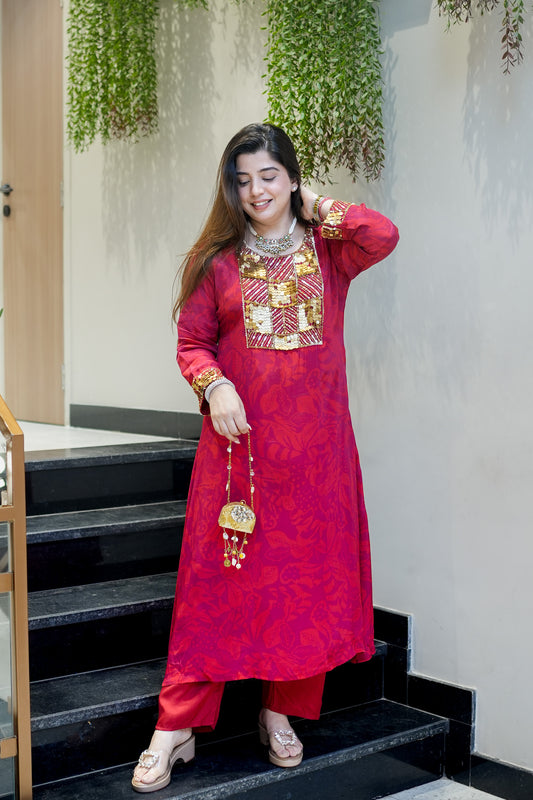 Anya Sequin Detailing Co ord Set