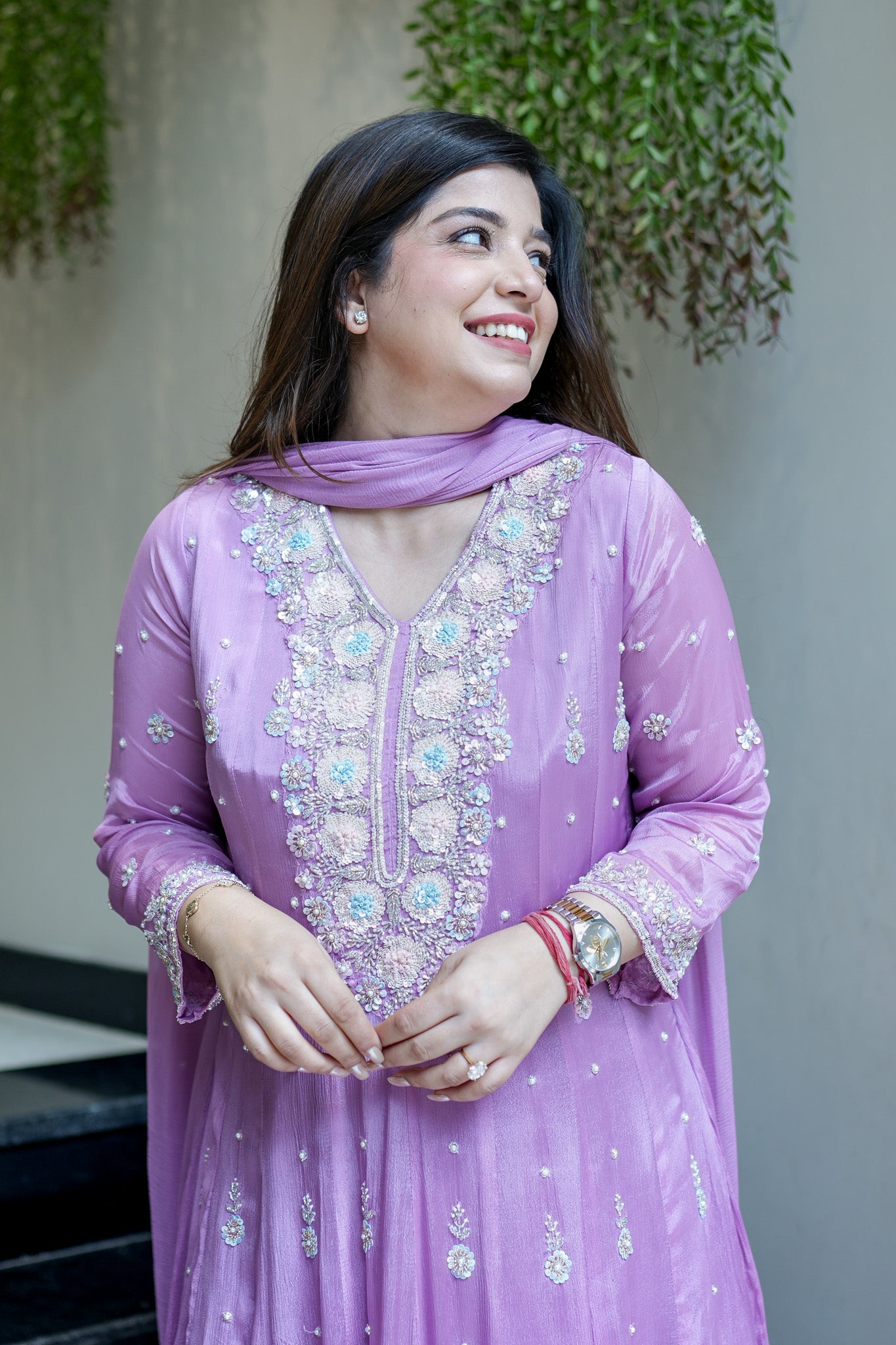 Saniah Embroidered Anarkali