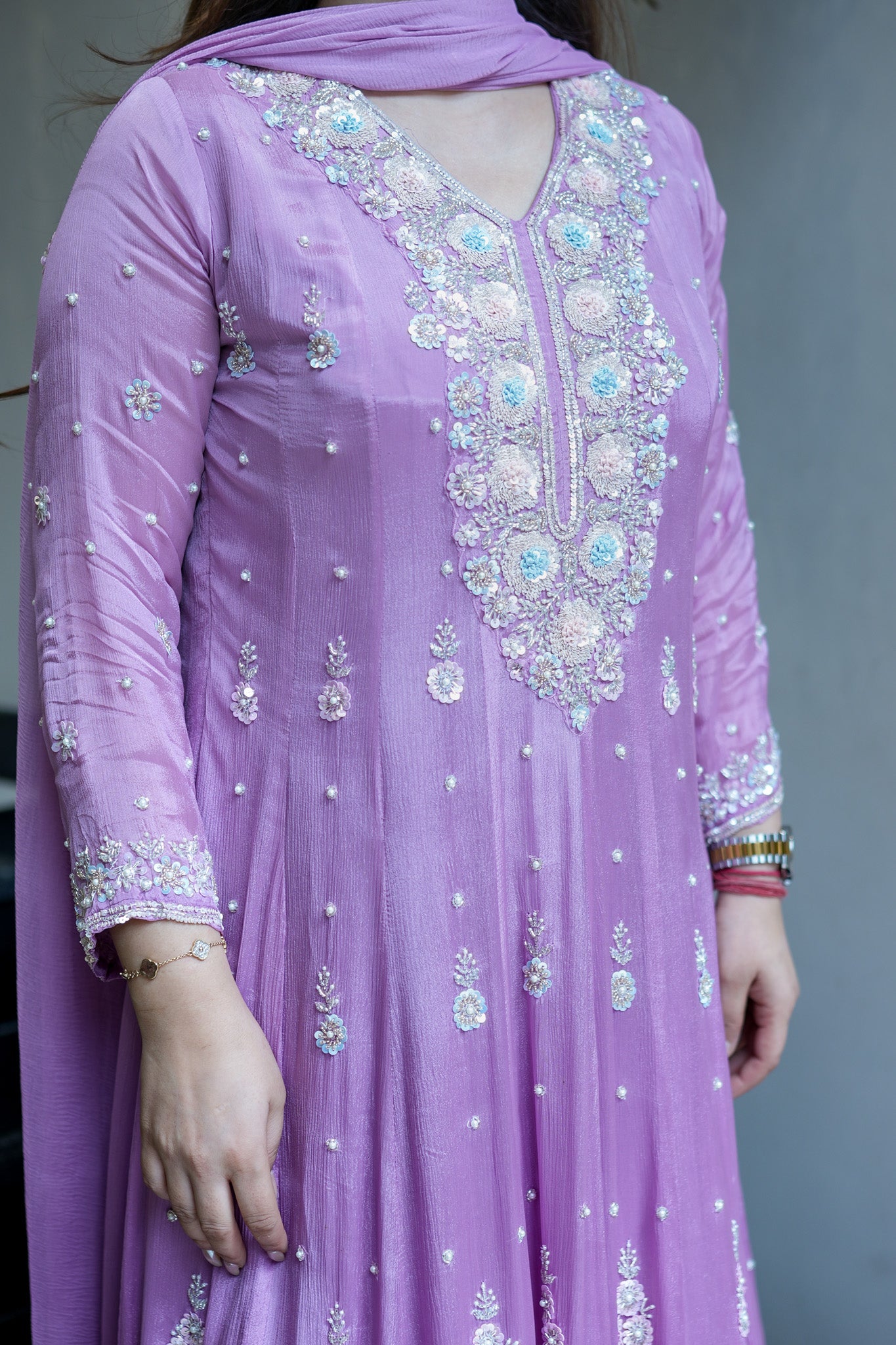 Saniah Embroidered Anarkali