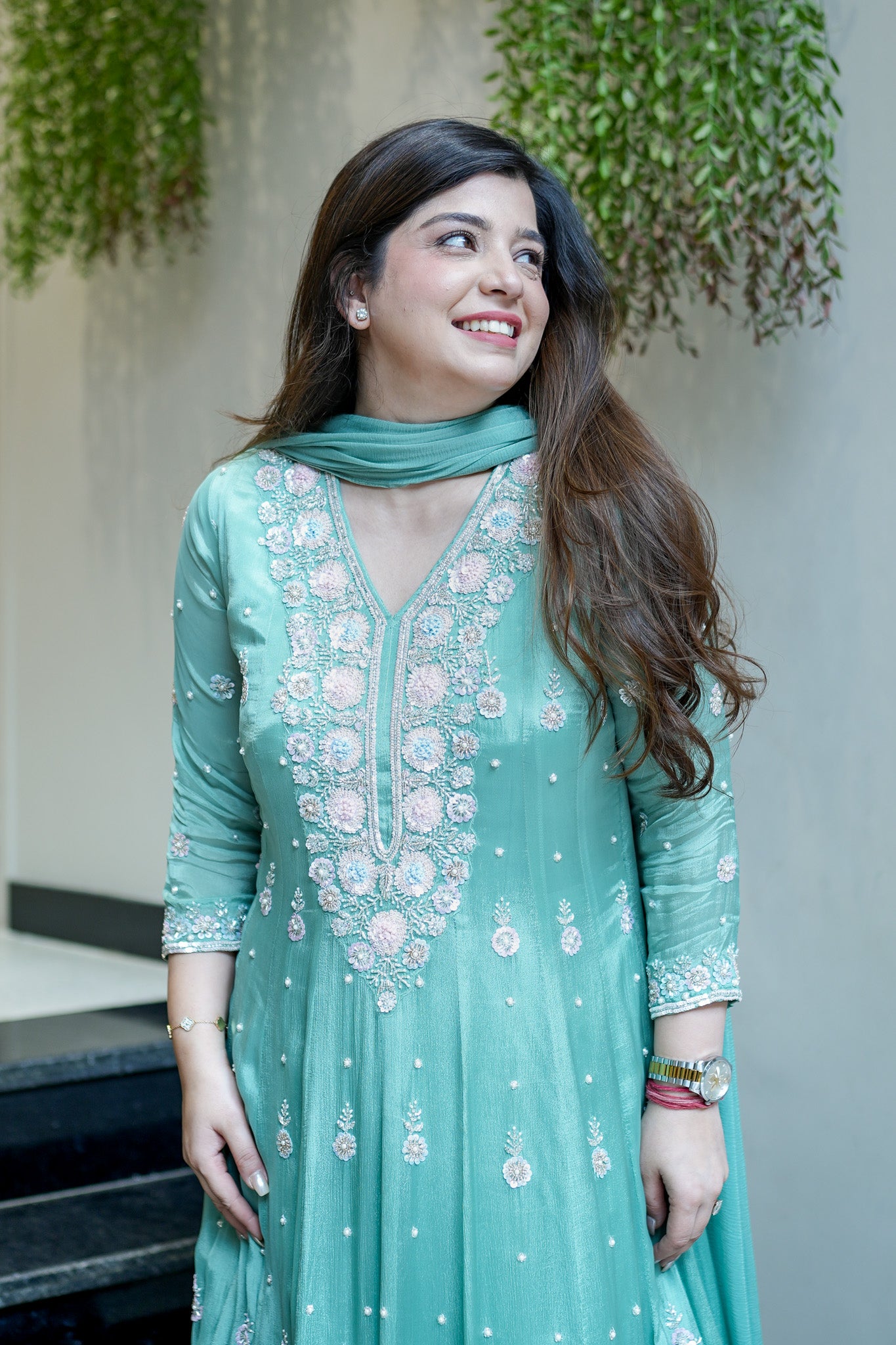Saniah Embroidered Anarkali