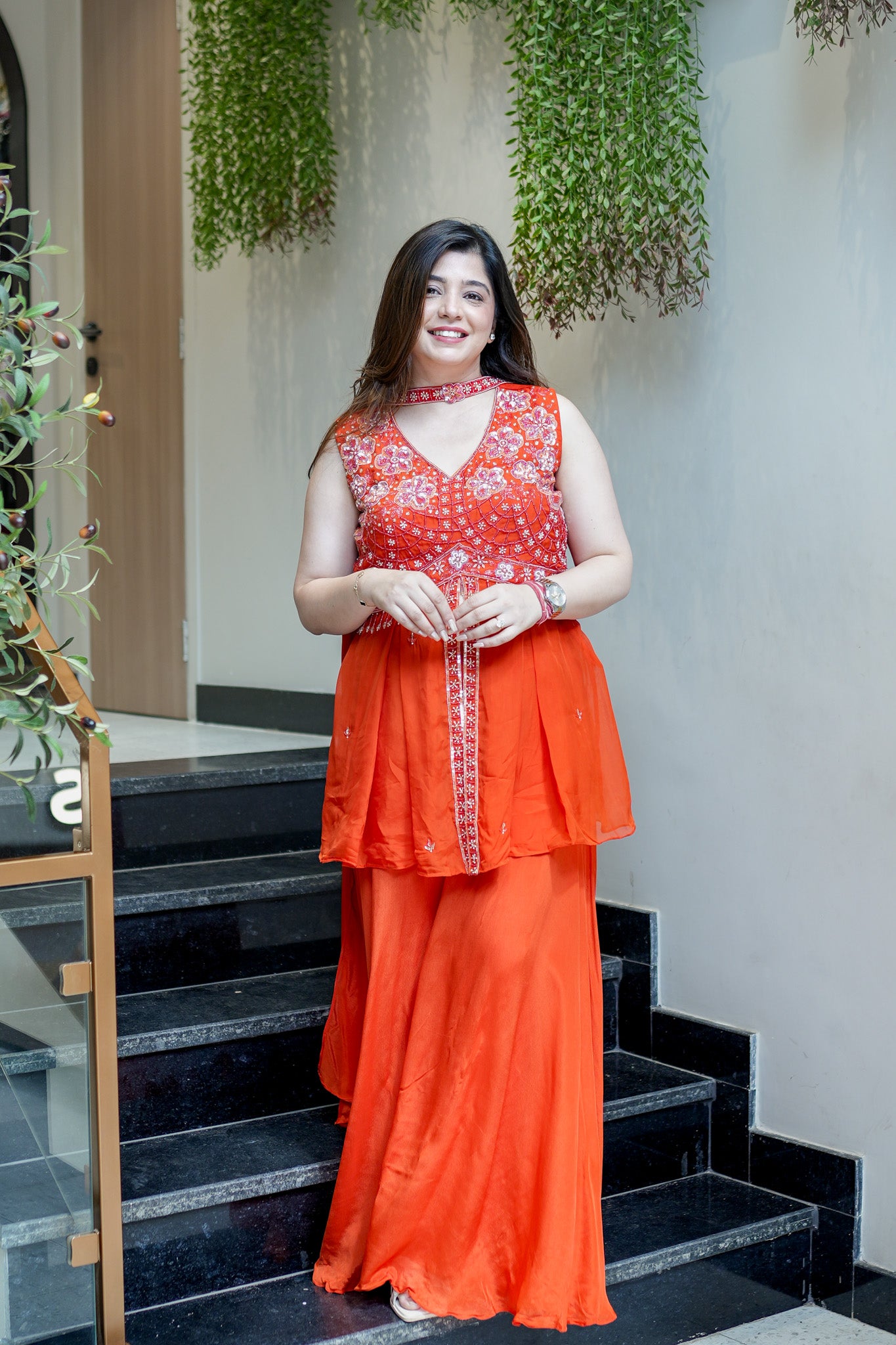 Dhana Embroidered Garara Set