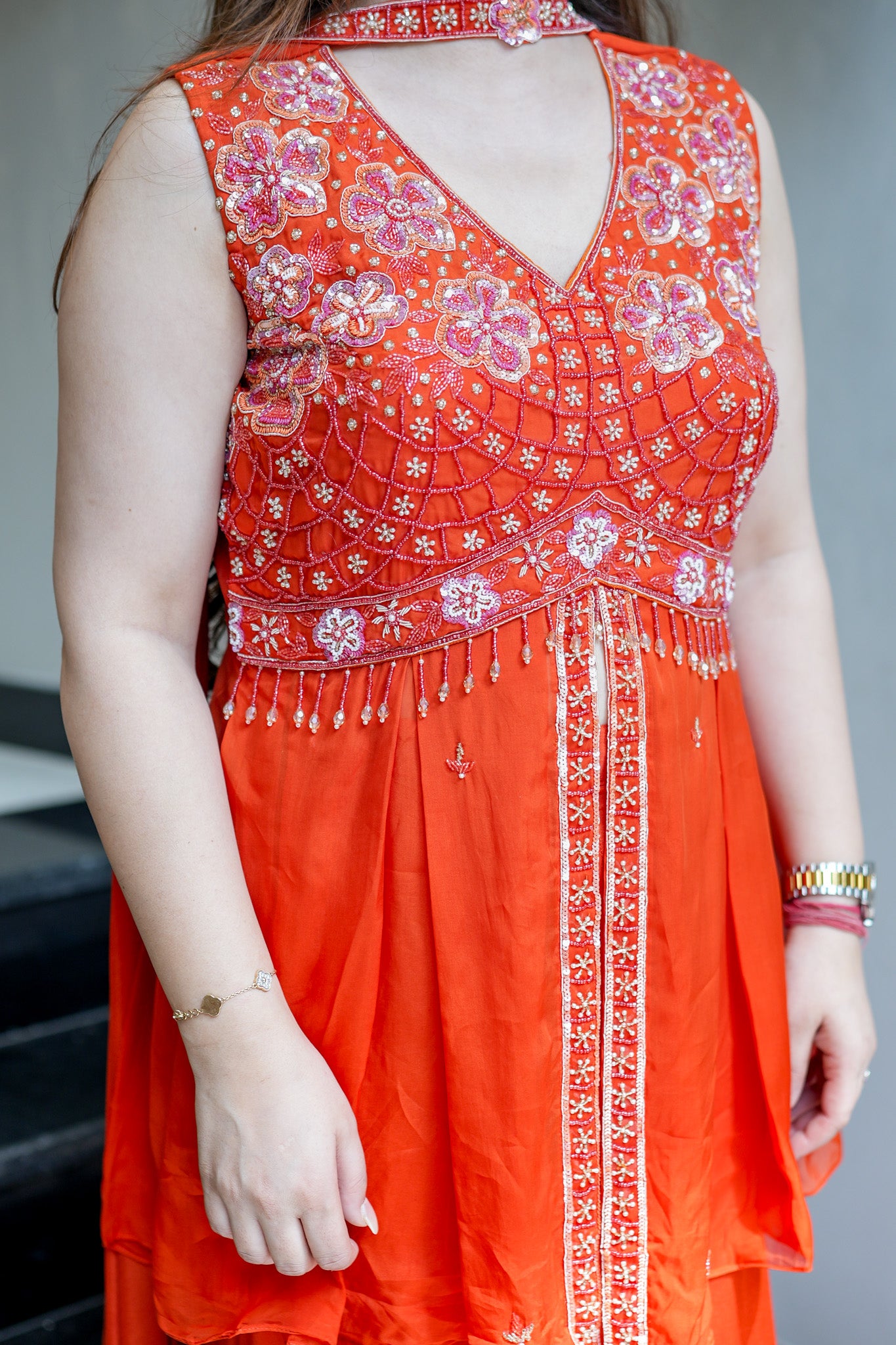 Dhana Embroidered Garara Set