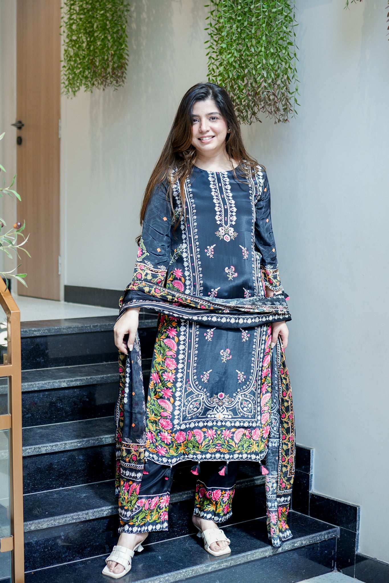 Kyra Printed Suit Set