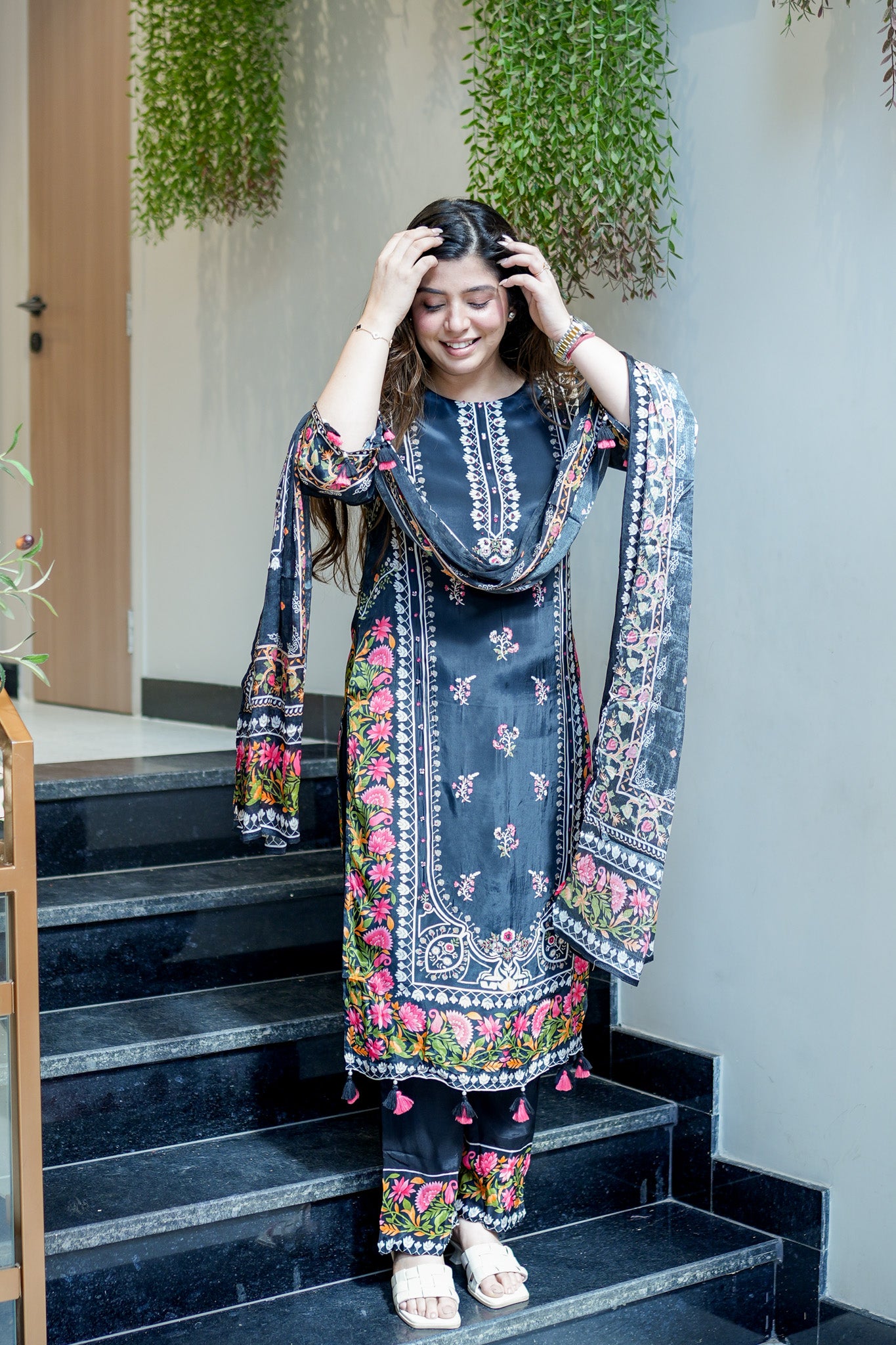 Kyra Printed Suit Set