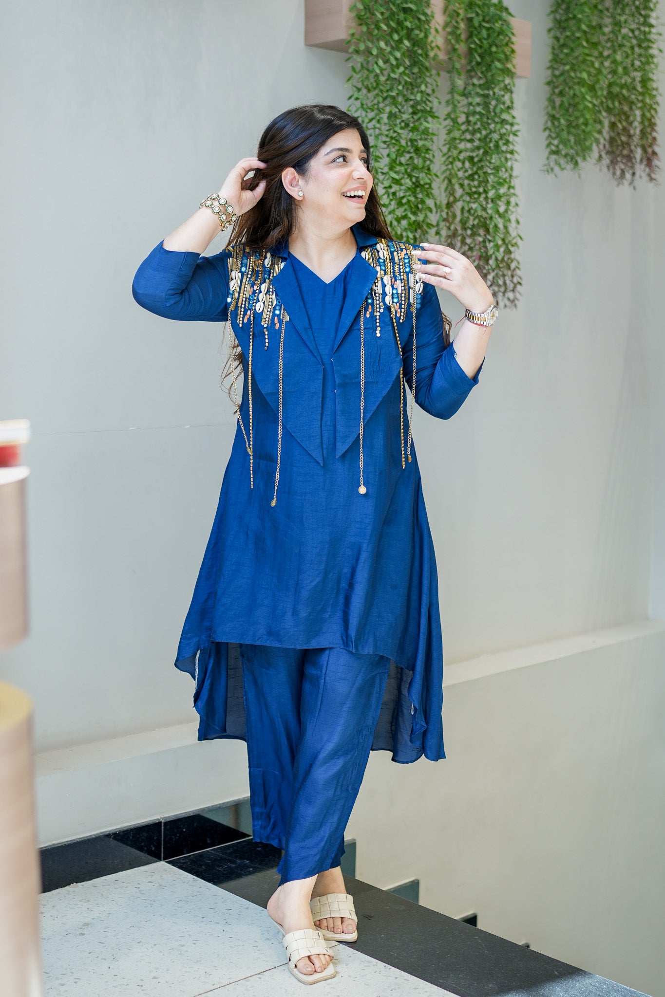 Vriha Embroidered Co ord Set