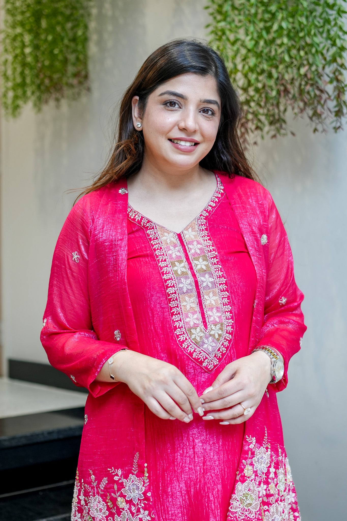 Divira Embroidered Co ord Set