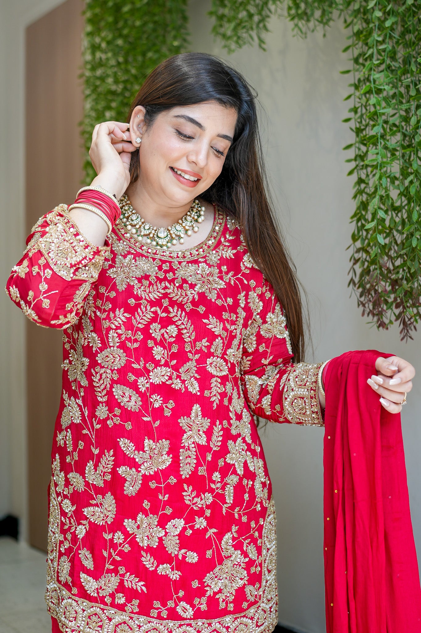 Raabta Hand Embroidered Sharara Set