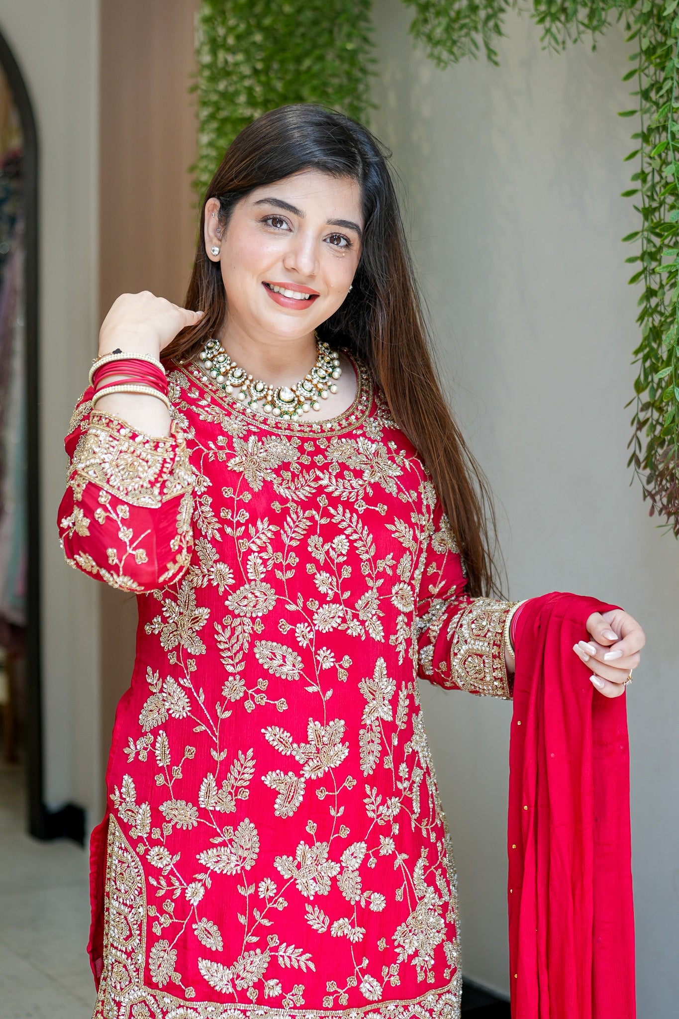 Raabta Hand Embroidered Sharara Set