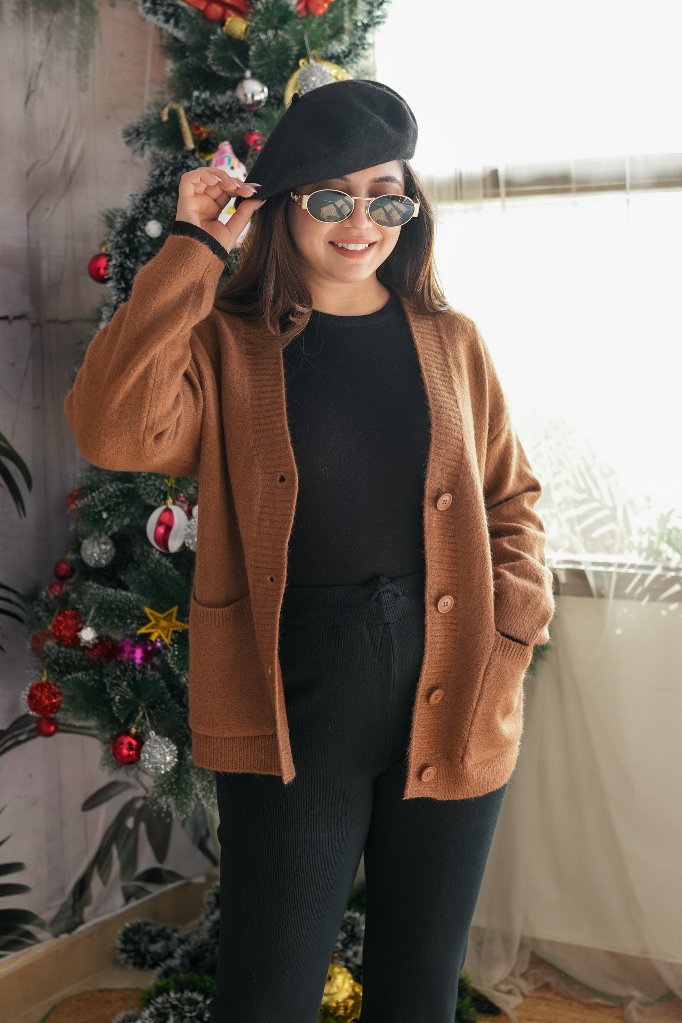Firra Button Up Cardigan
