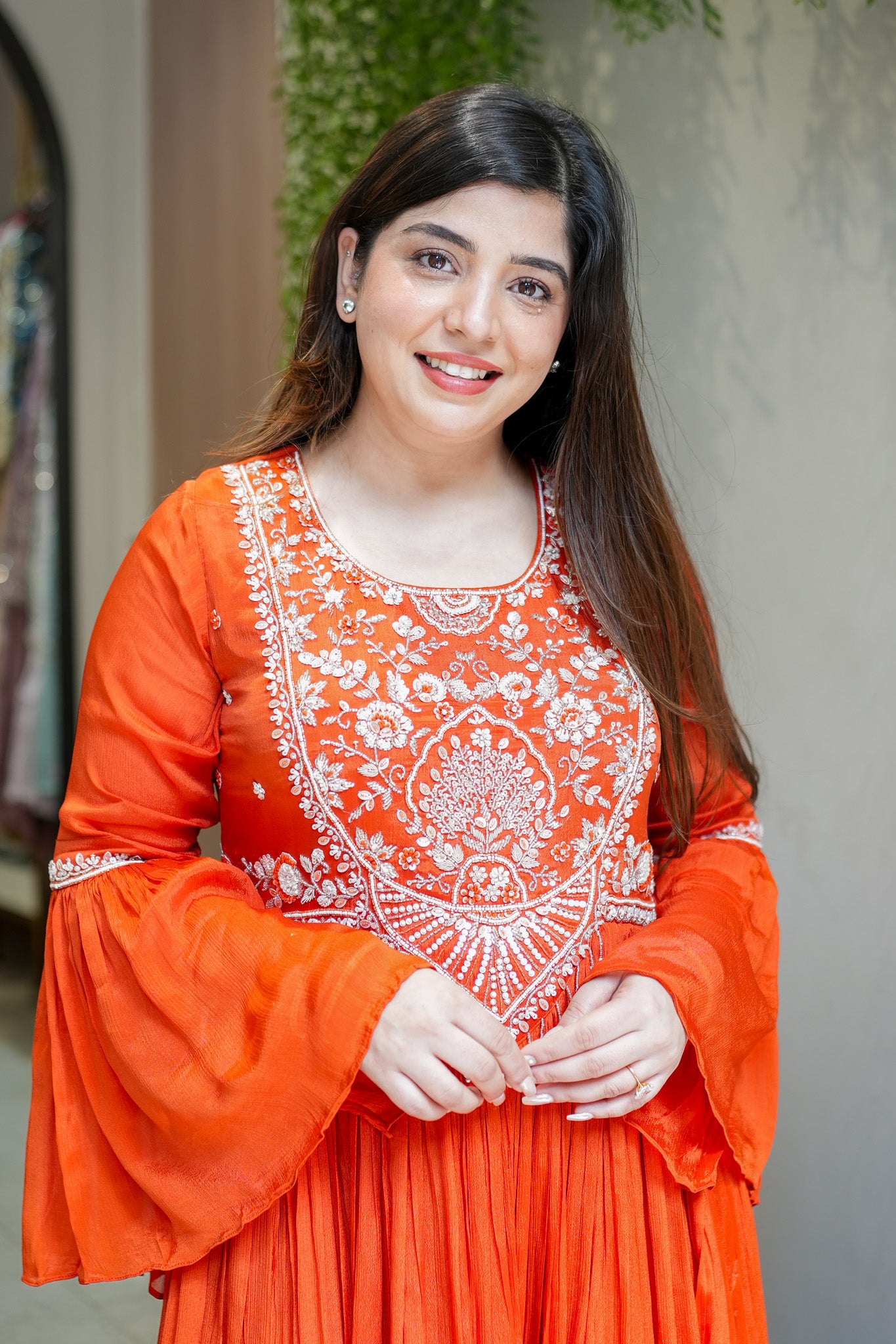 Rinayat Embroidered Maxi Dress