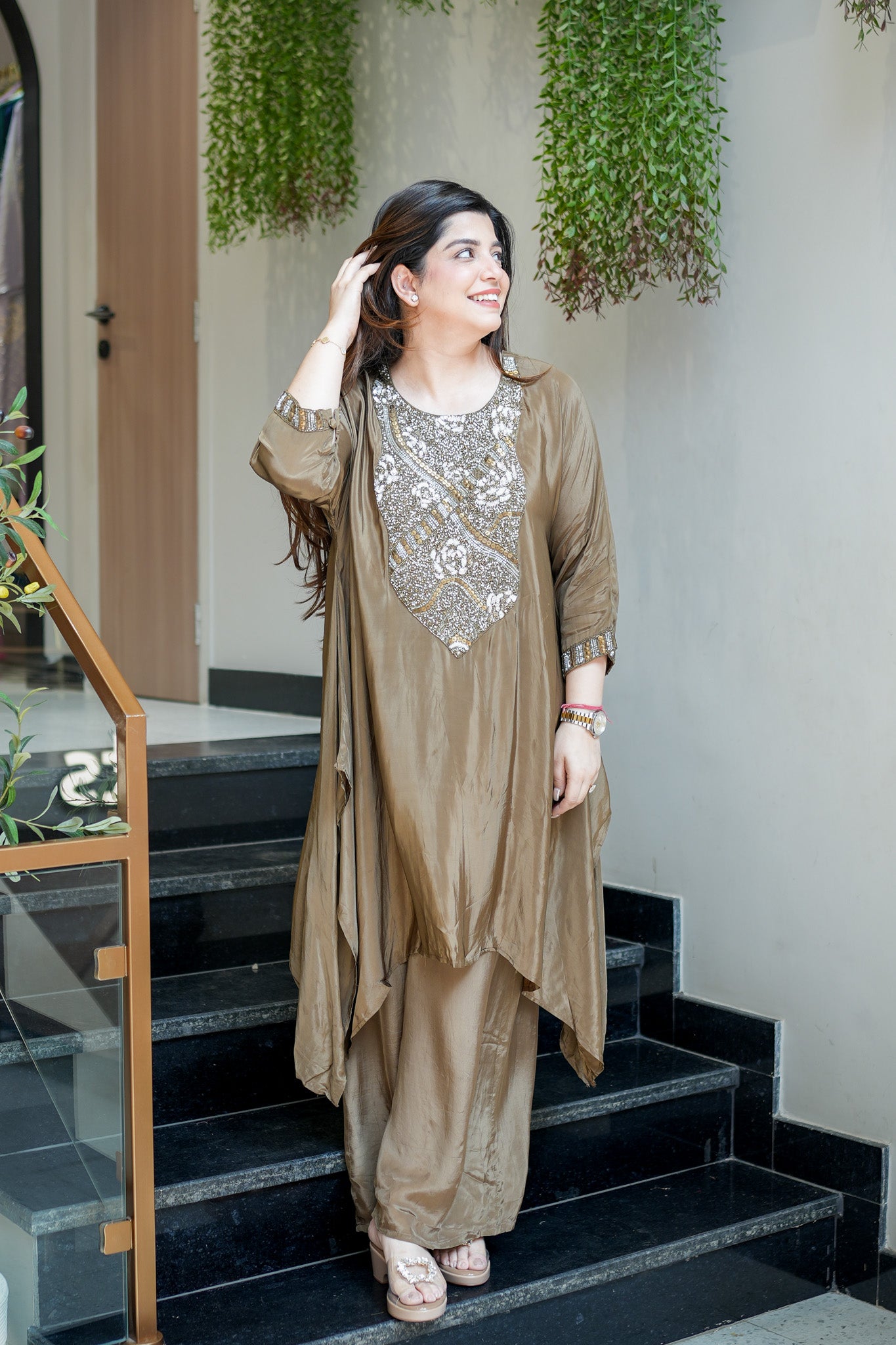 Vihaani Embroidered Co ord Set