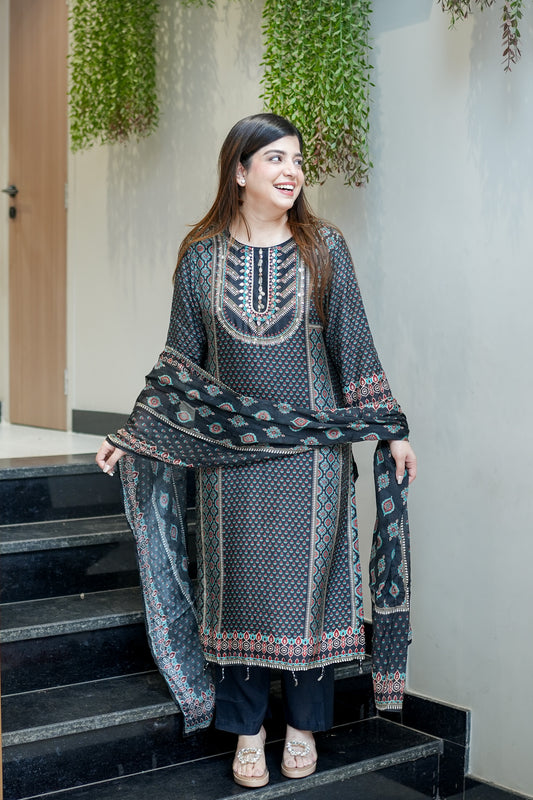 Aarini Digital Printed Suit Set