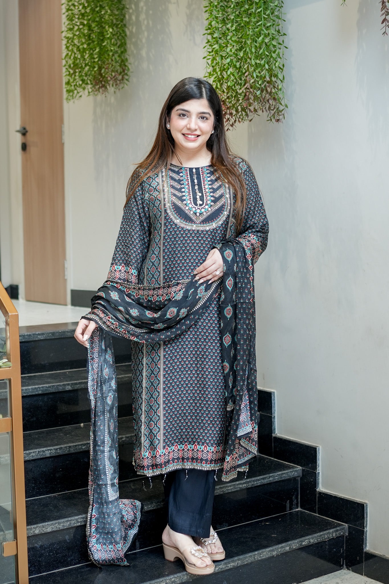 Aarini Digital Printed Suit Set