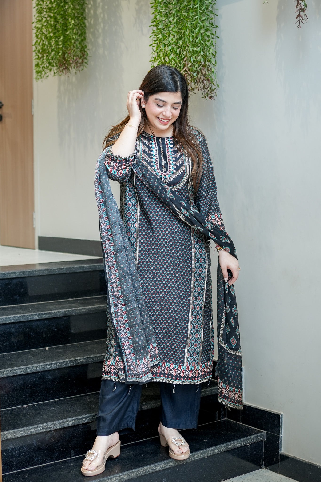 Aarini Digital Printed Suit Set