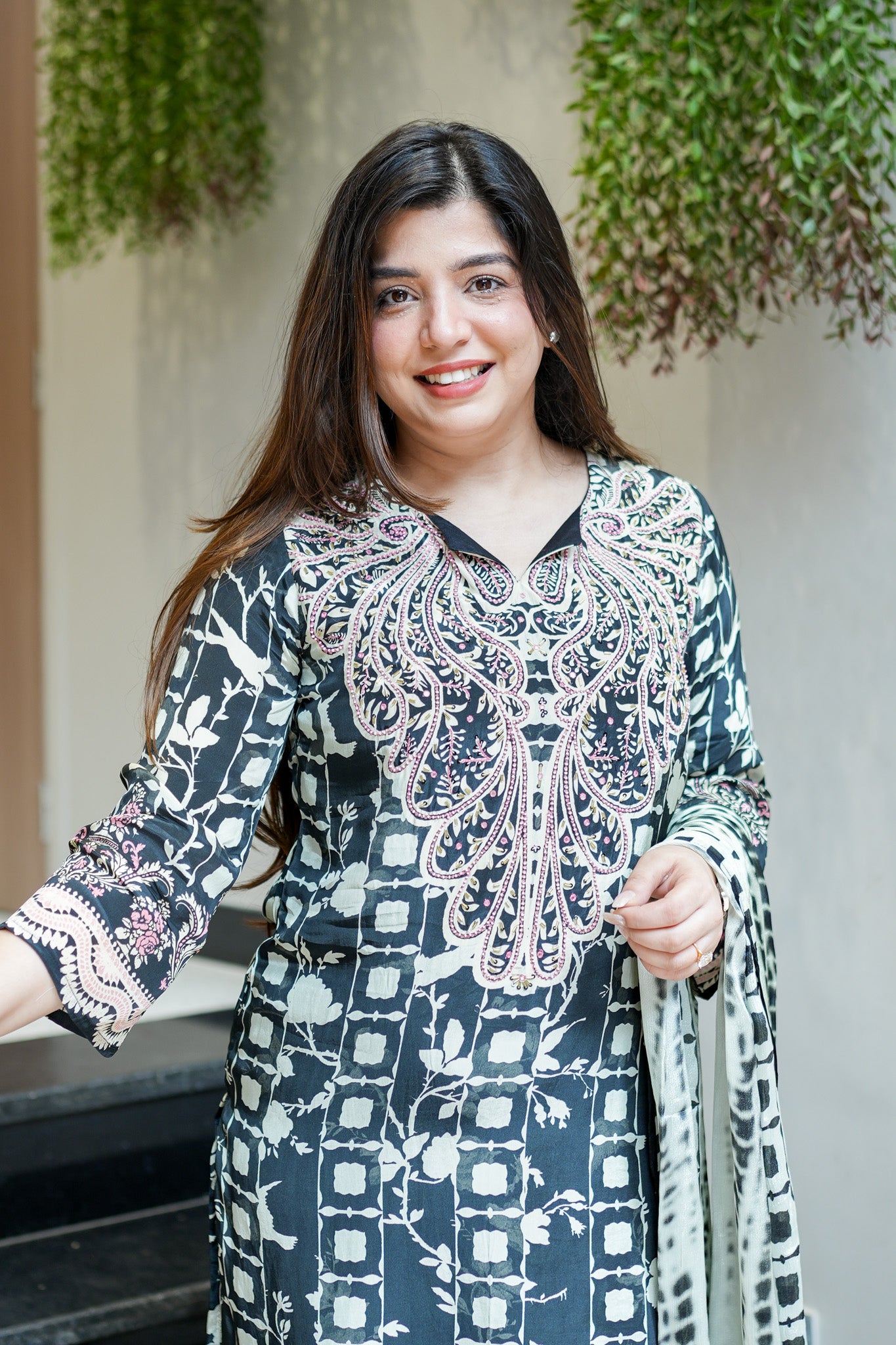Nyra Printed Suit Set