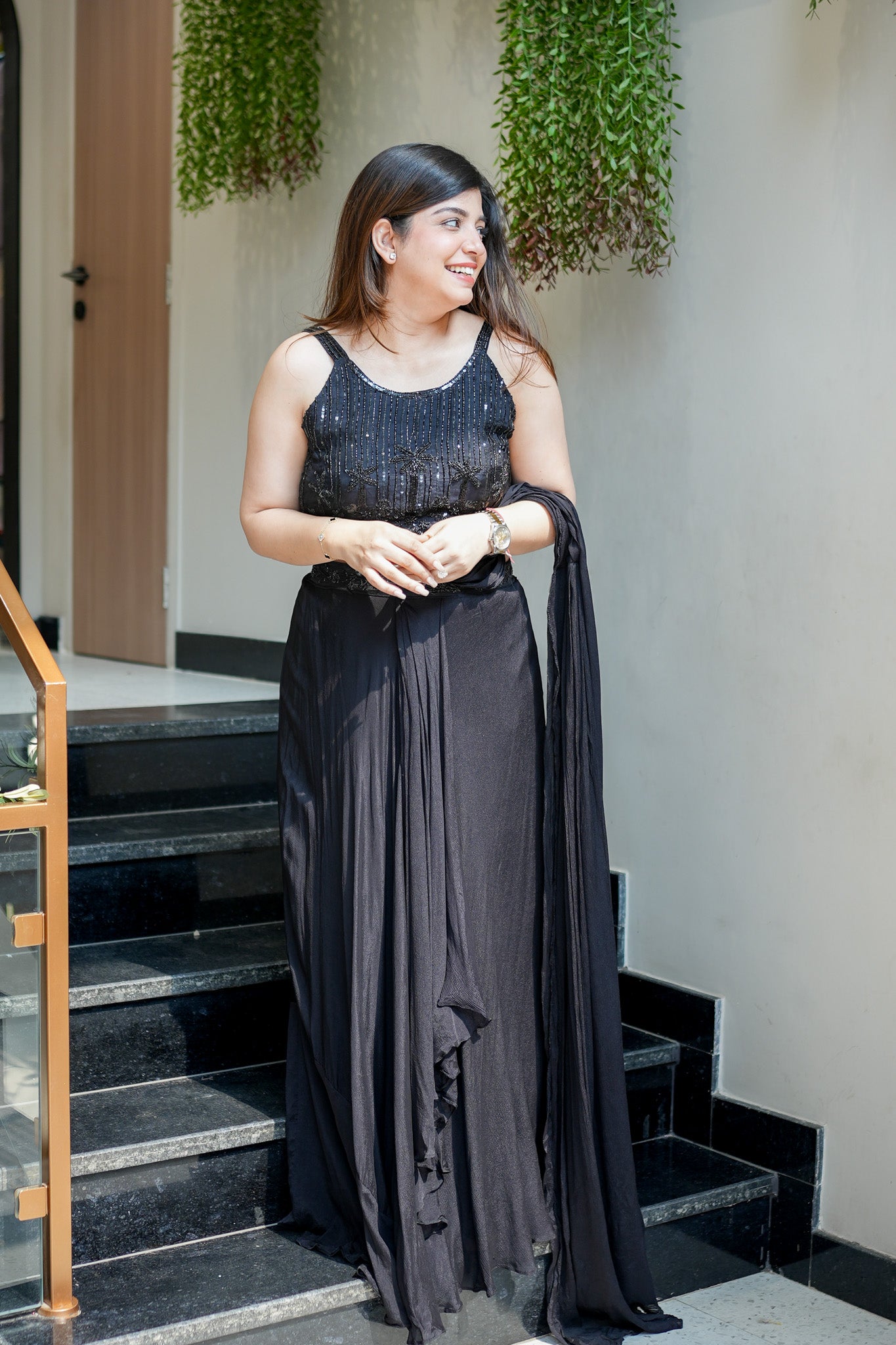 Tanira Embroidered Skirt Set