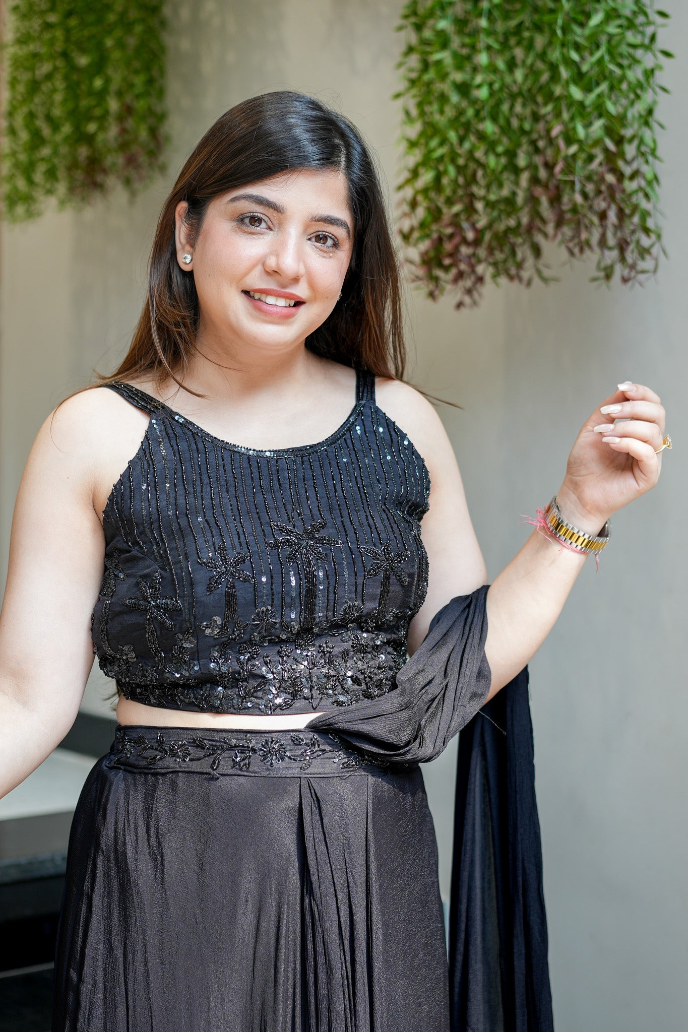 Tanira Embroidered Skirt Set