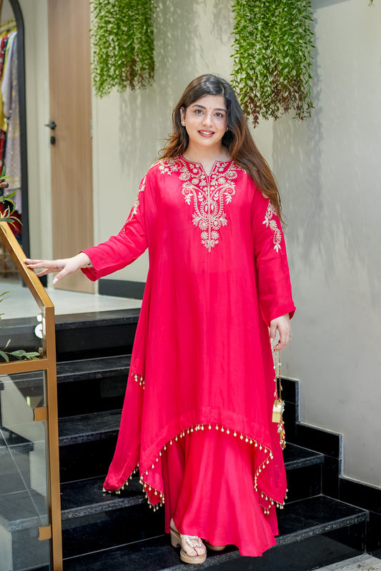 Zerina Embroidered Co ord Set