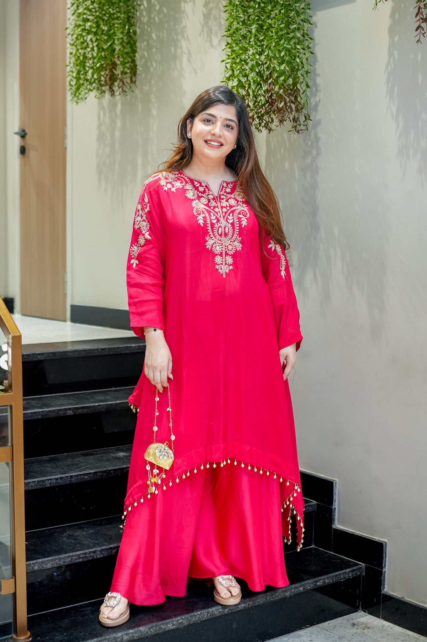 Zerina Embroidered Co ord Set