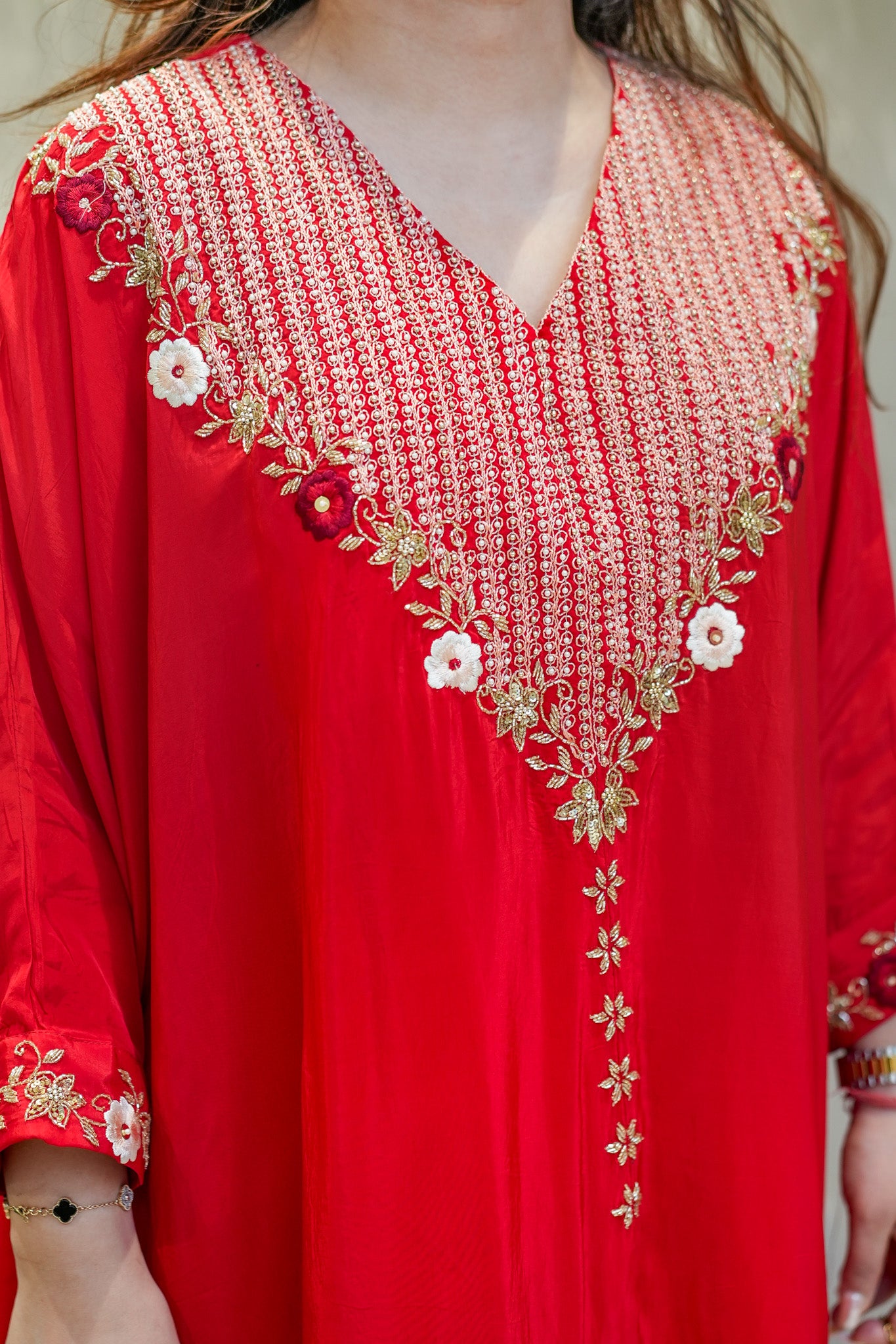 Zivya Embroidered Co ord Set