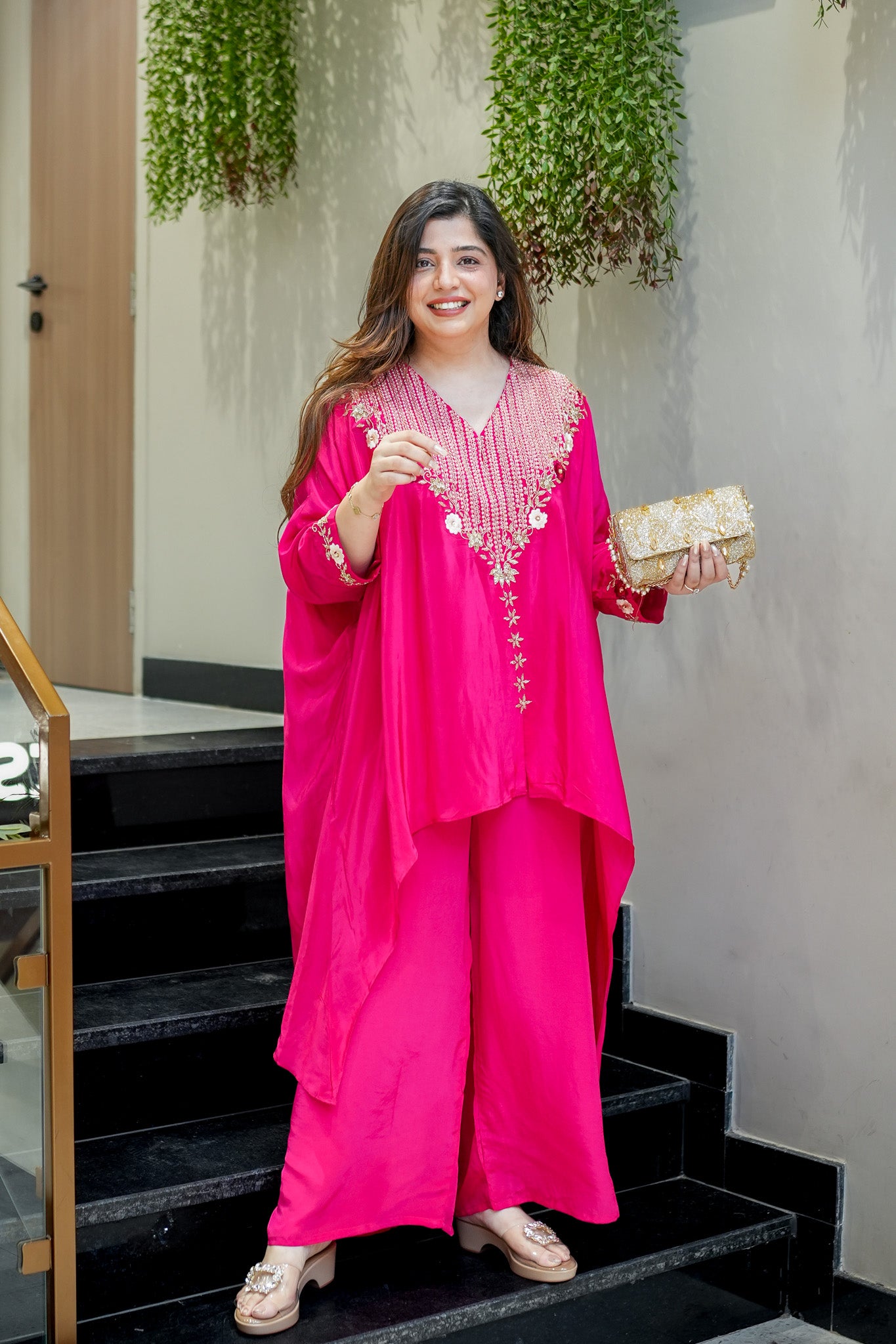 Zivya Embroidered Co ord Set