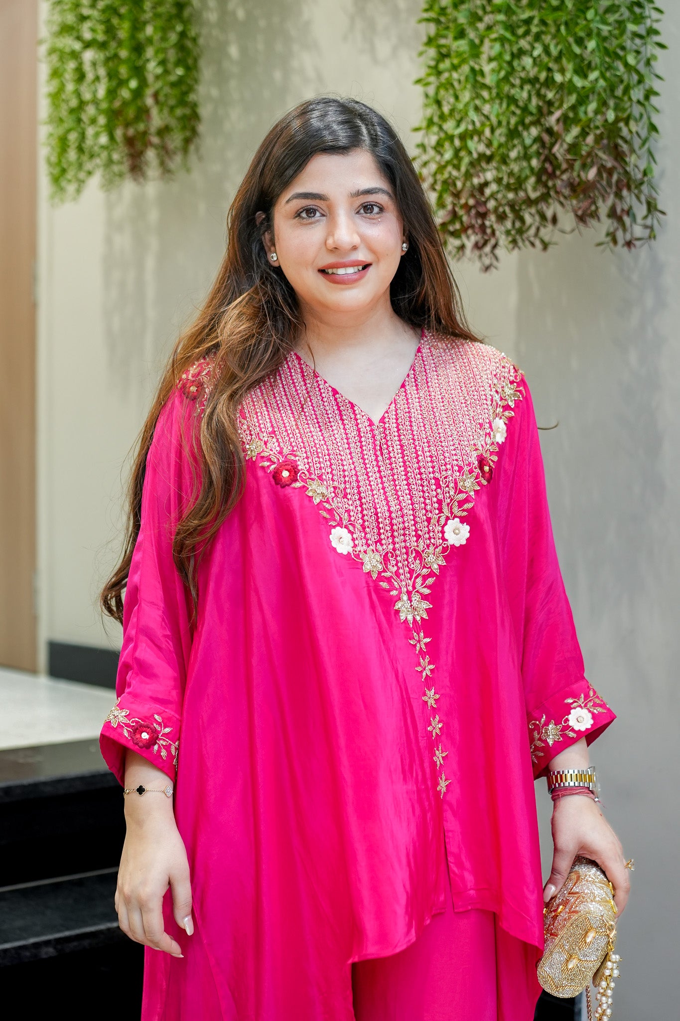 Zivya Embroidered Co ord Set