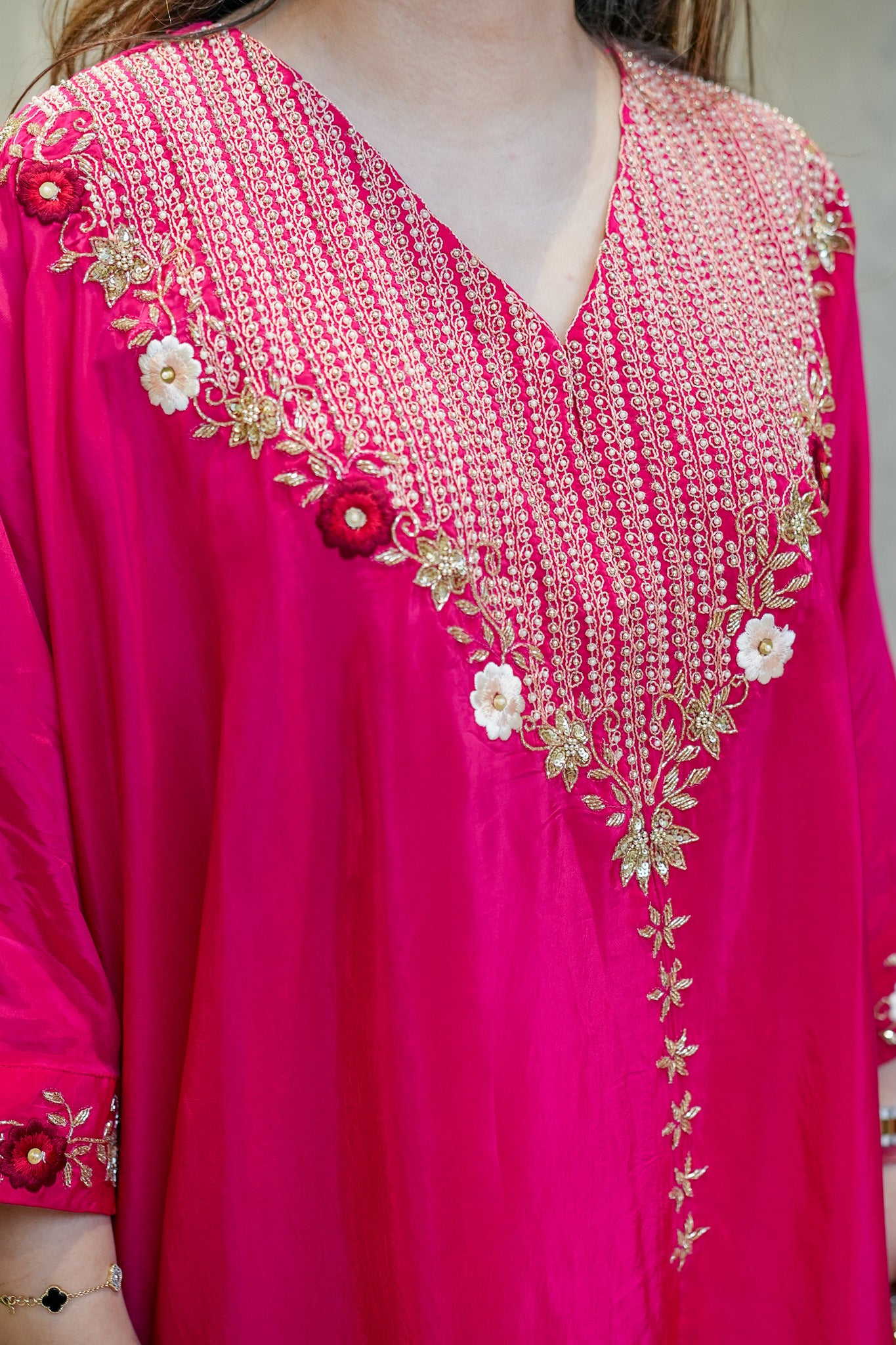 Zivya Embroidered Co ord Set