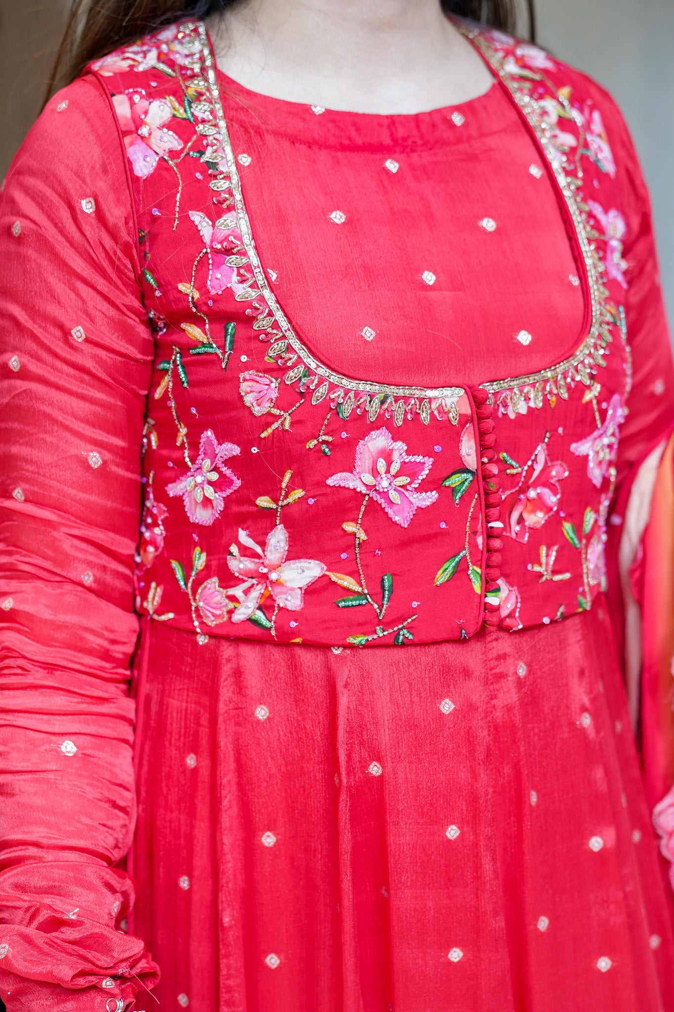 Aira Embroidered Anarkali Suit Set