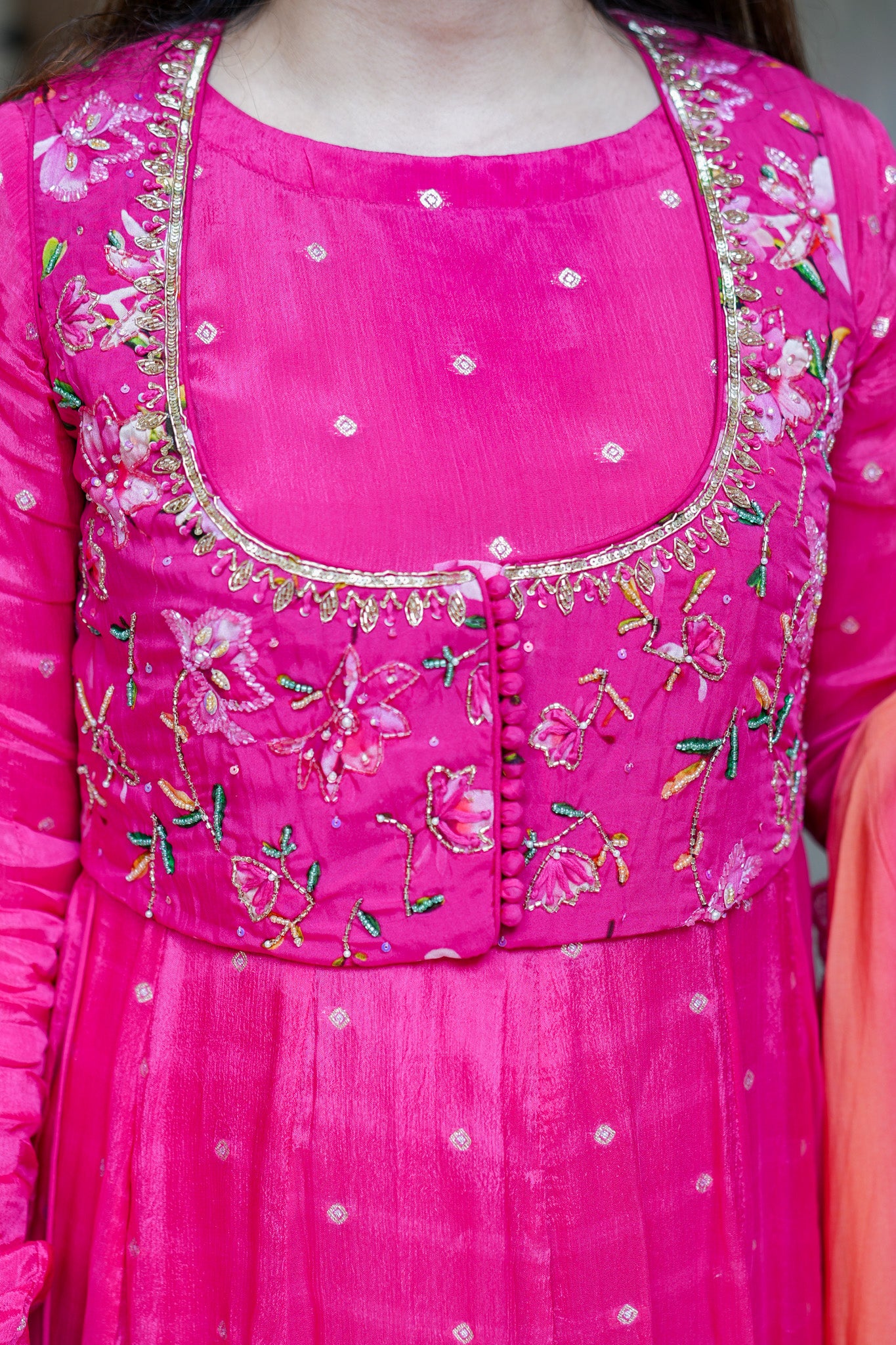 Aira Embroidered Anarkali Suit Set
