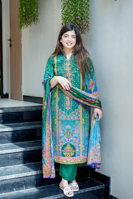 Anvaya Digital Print Suit Set