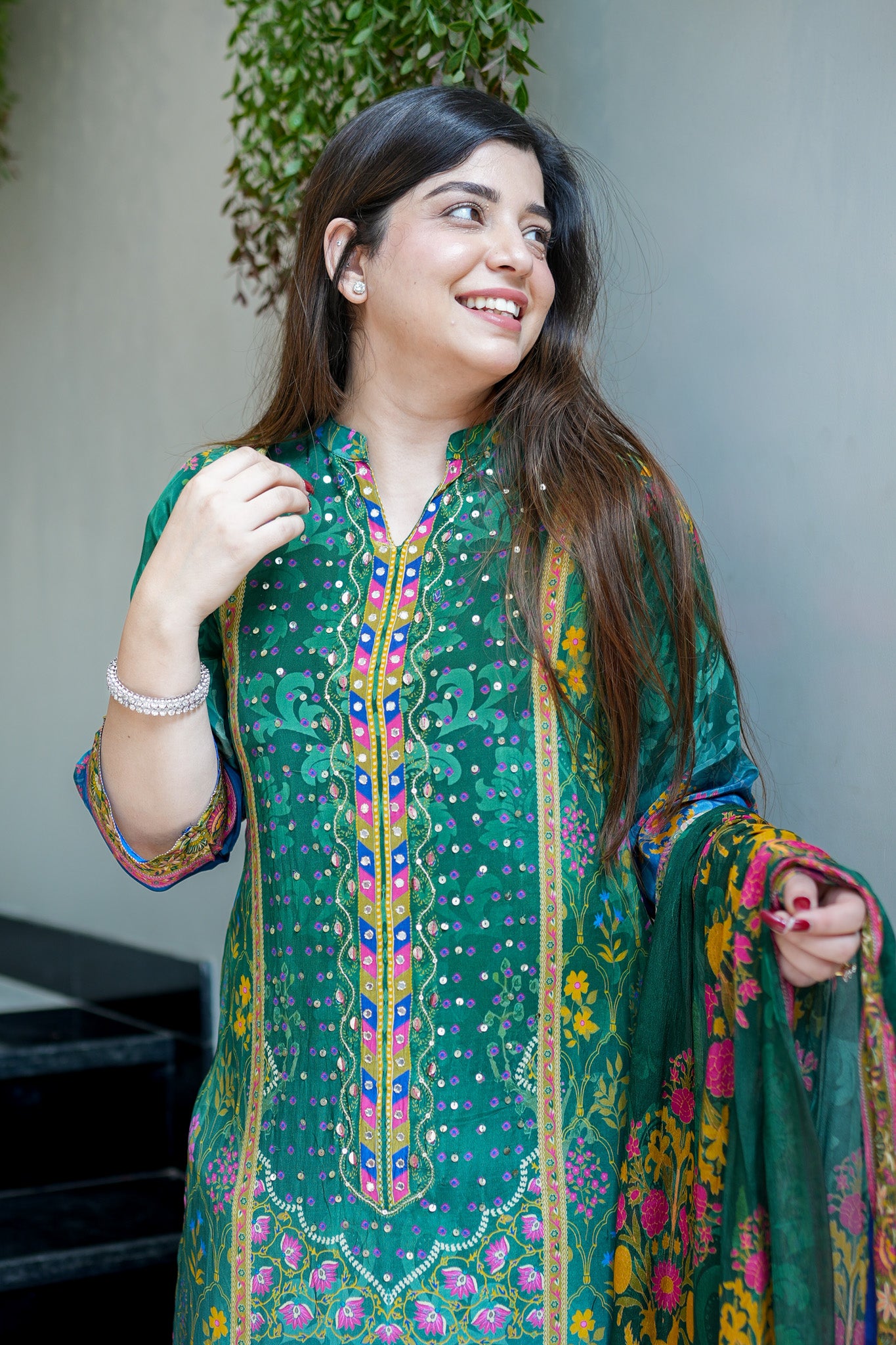 Anvaya Digital Print Suit Set