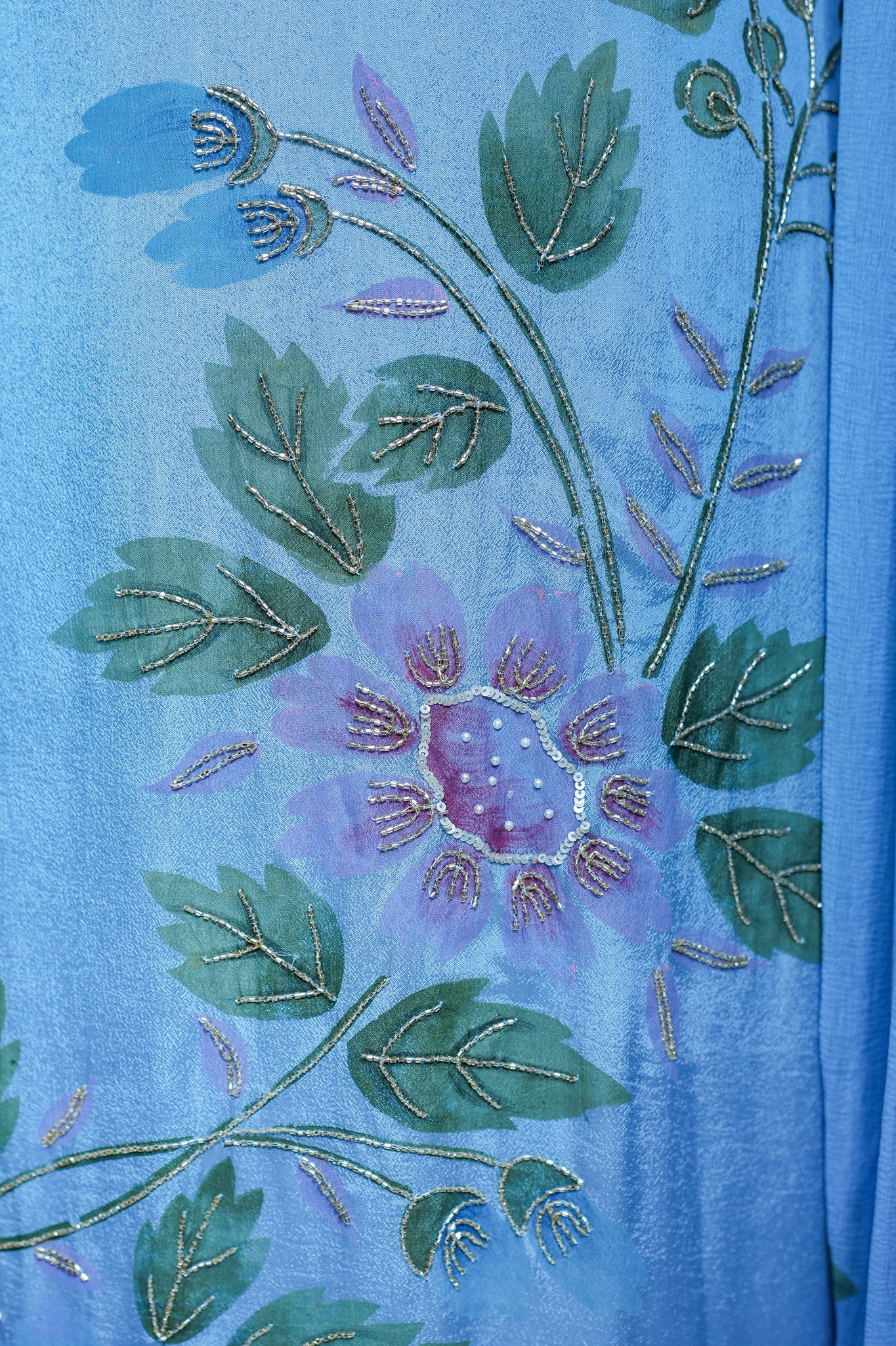 Aarika Hand Painted Anarkali Suit Set