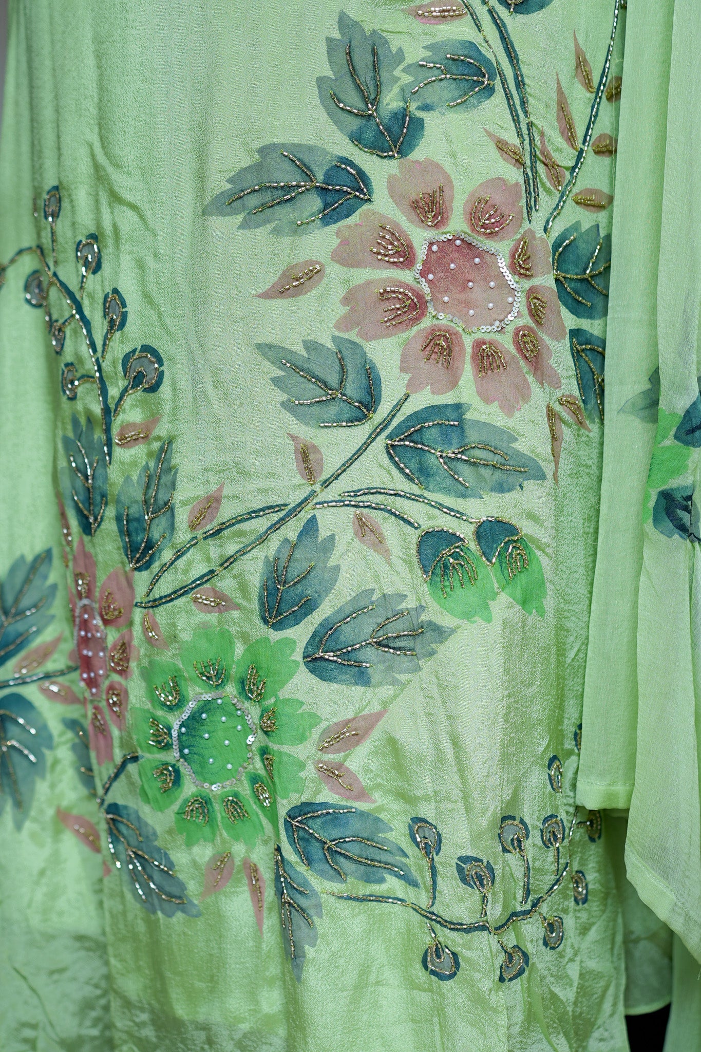 Aarika Hand Painted Anarkali Suit Set