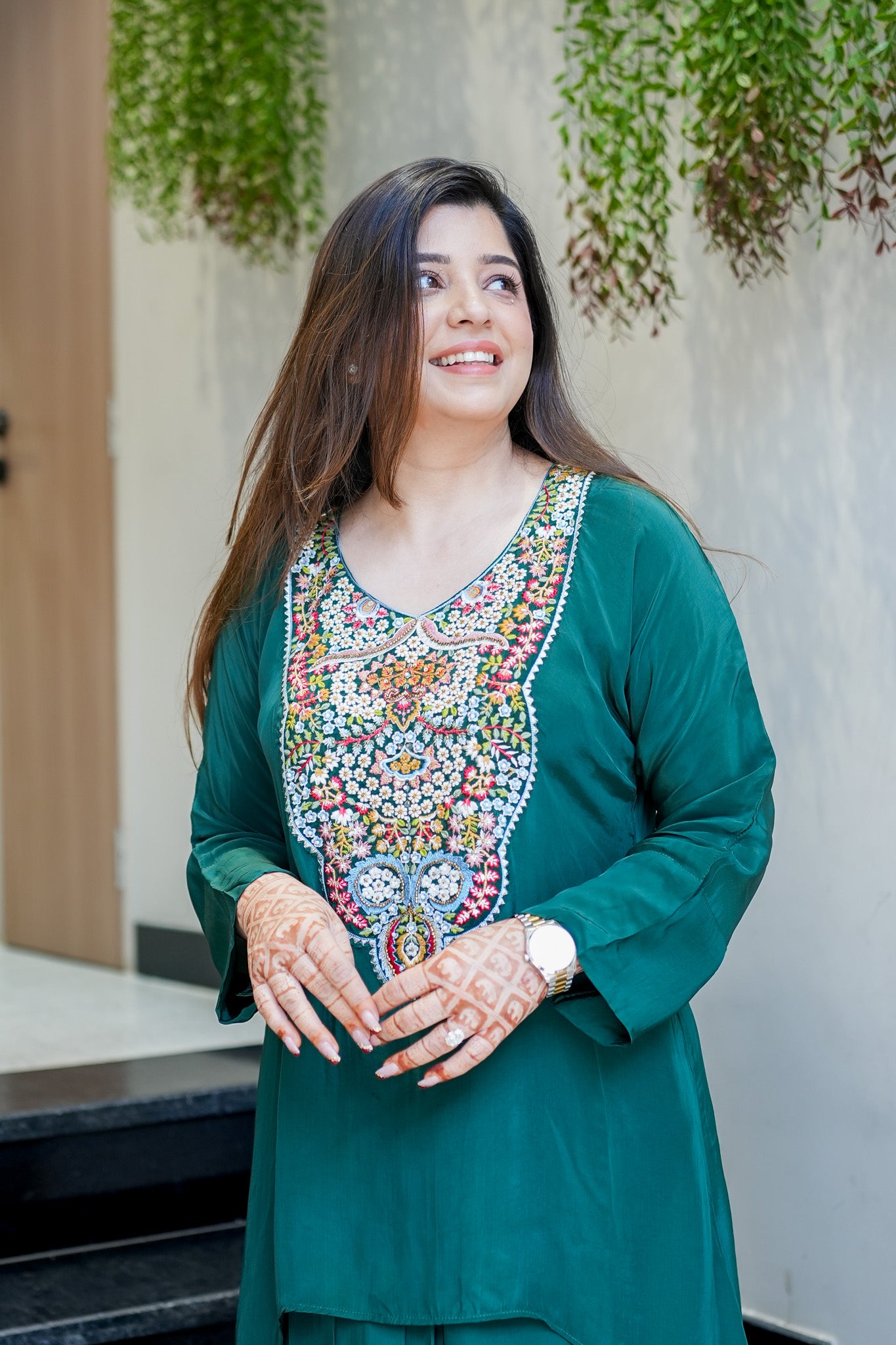 Vihana Embroidered Co ord Set