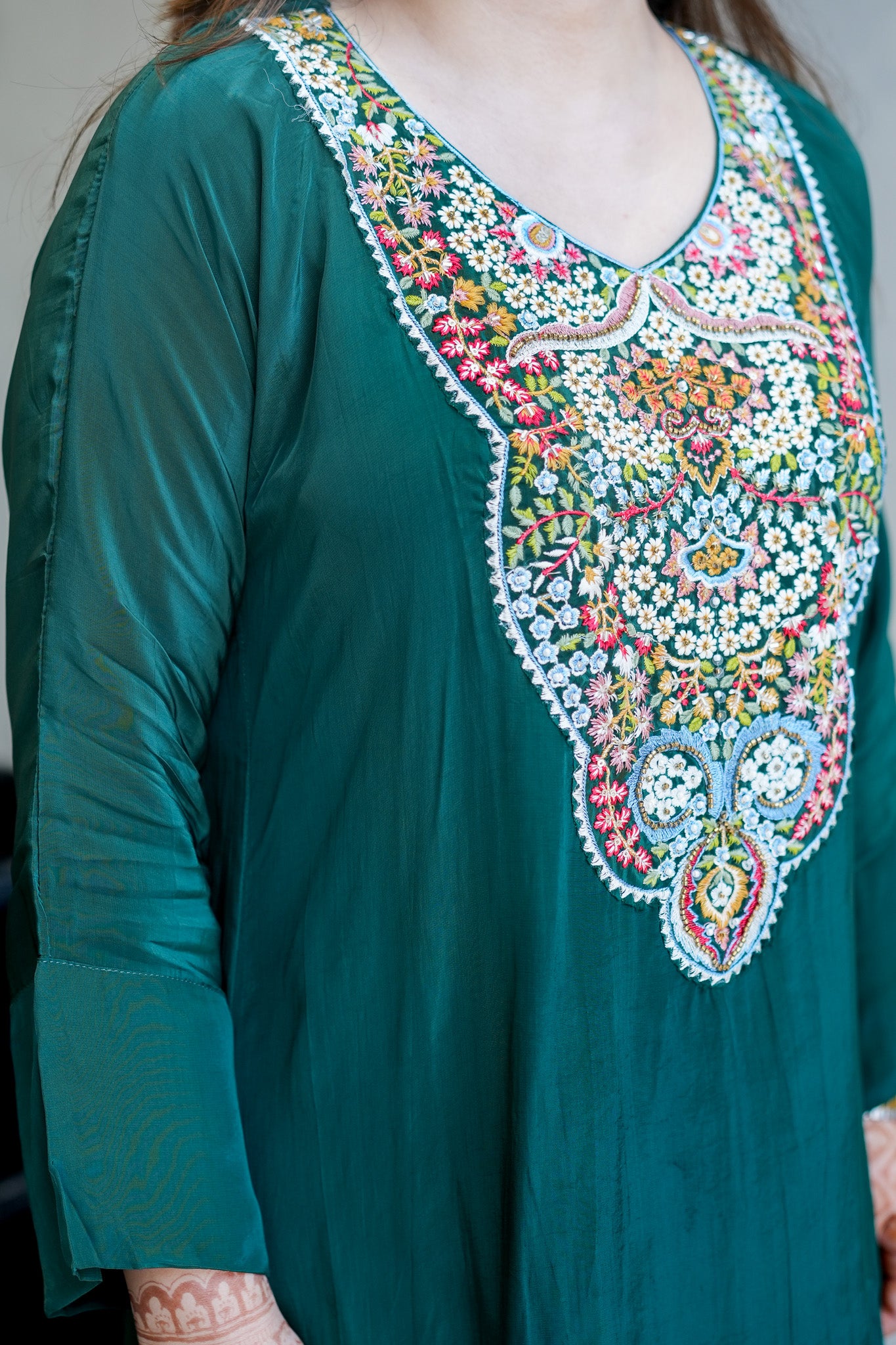Vihana Embroidered Co ord Set