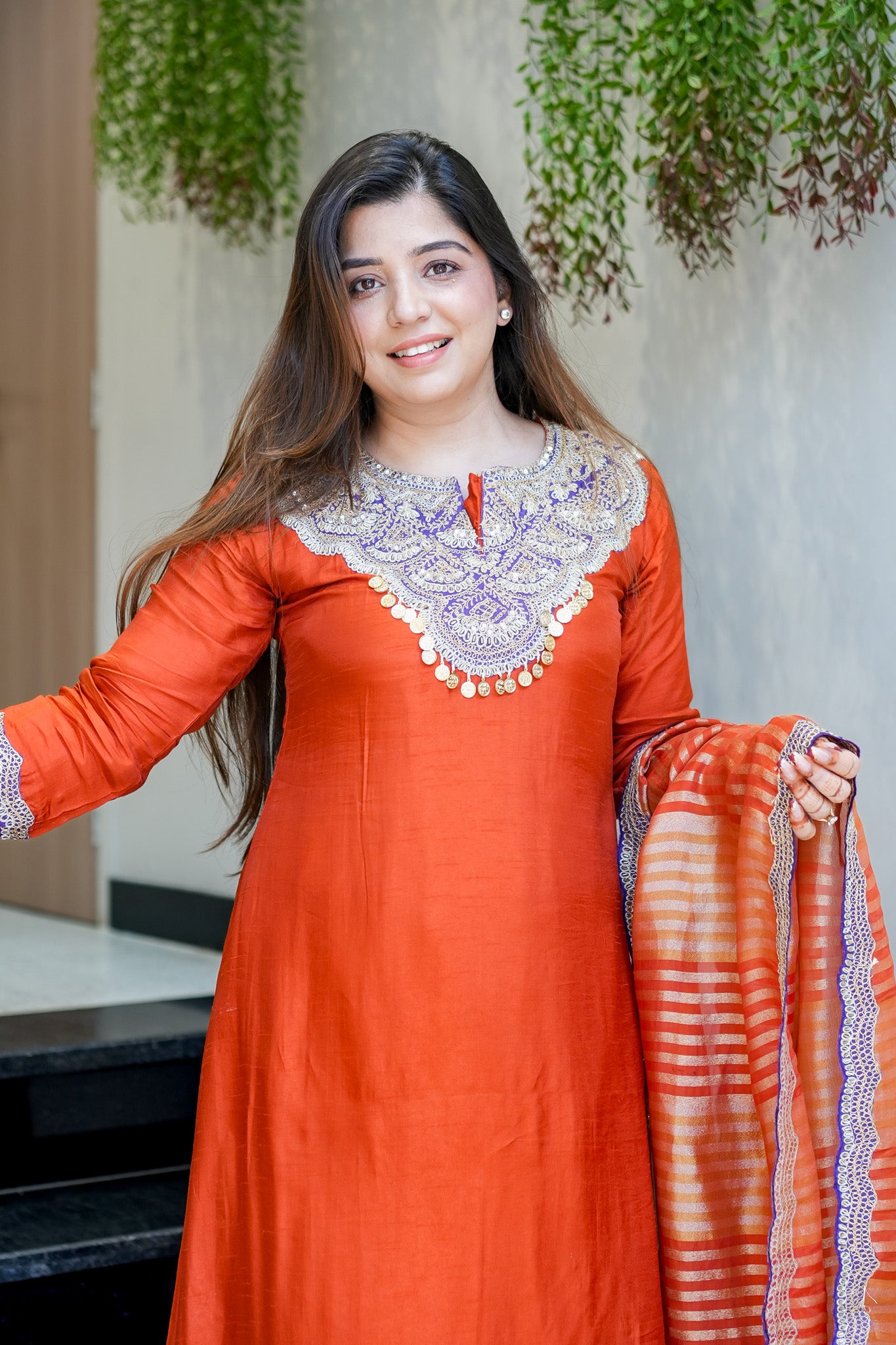 Neelaya Embroidered Suit Set