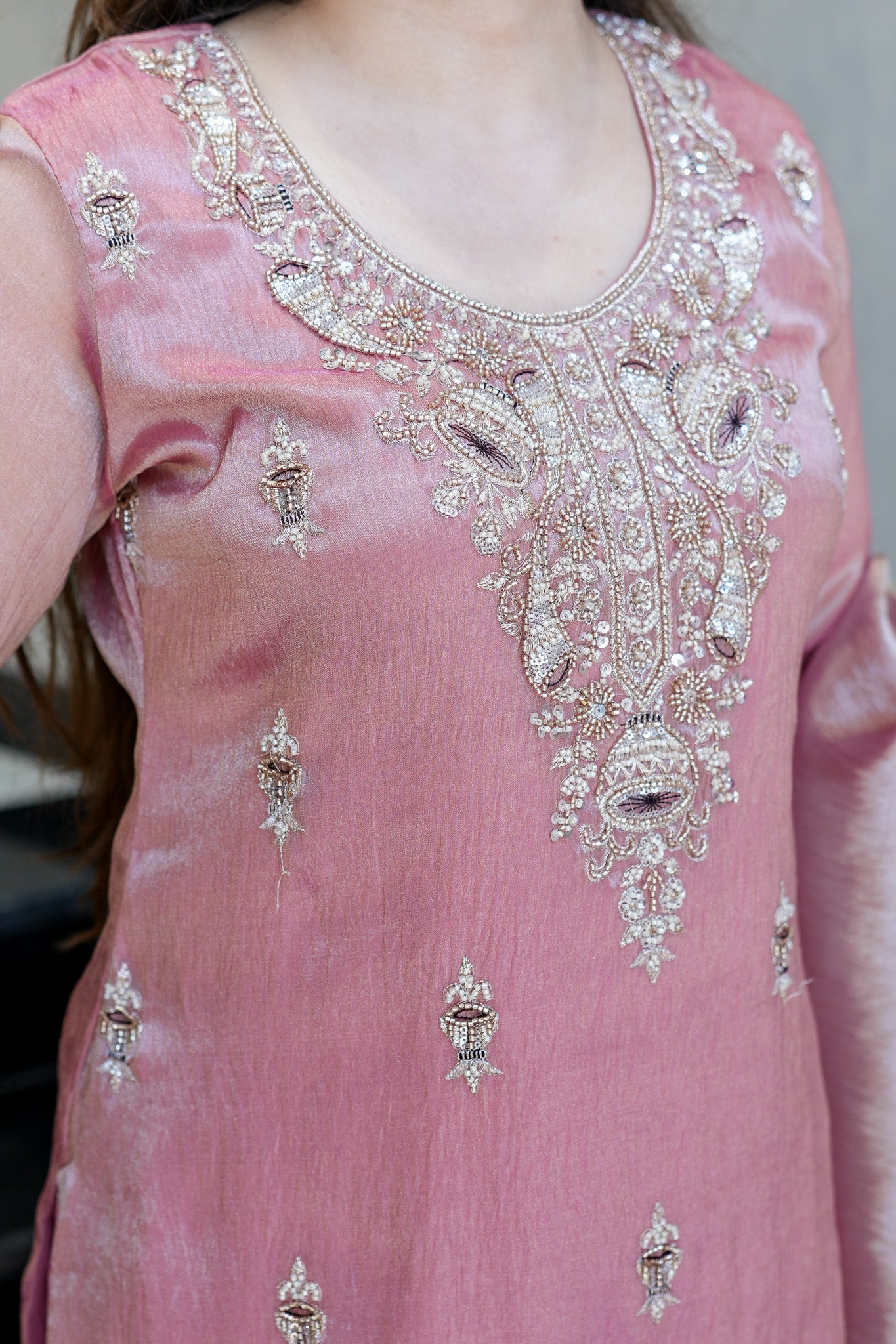 Urmi Embroidered Garara Suit Set