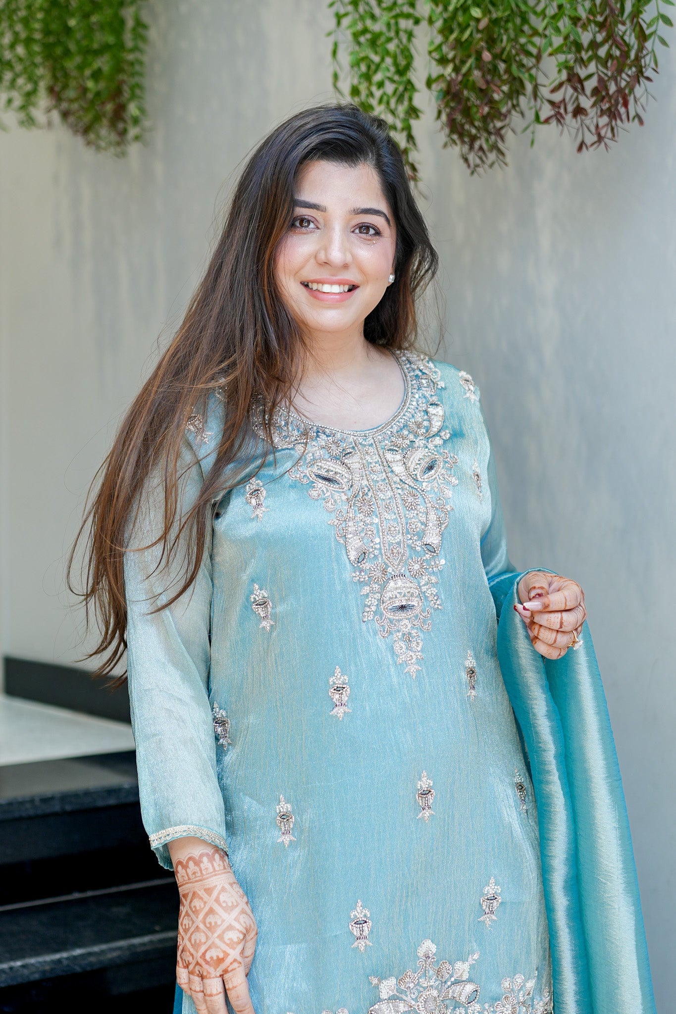 Urmi Embroidered Garara Suit Set