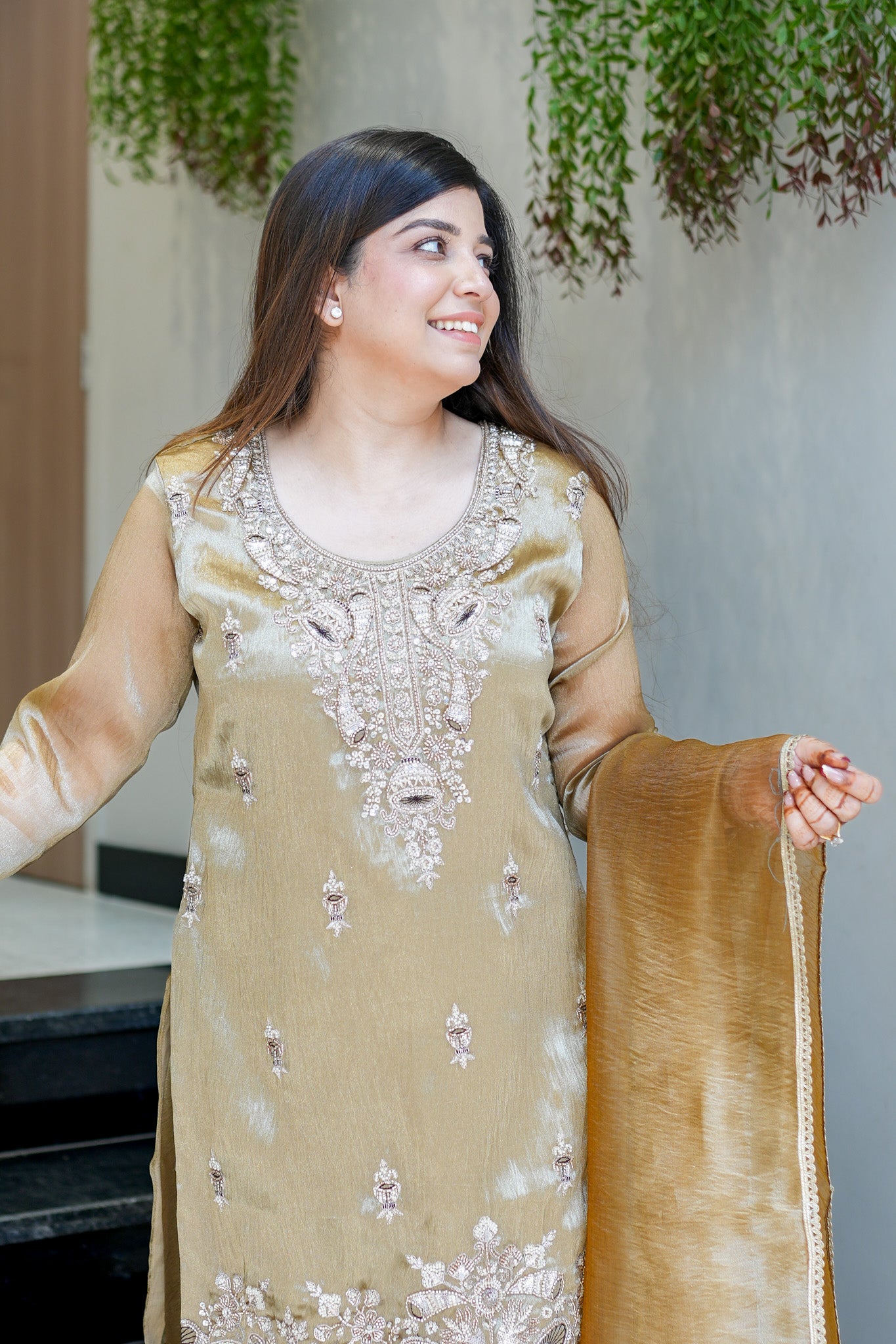 Urmi Embroidered Garara Suit Set