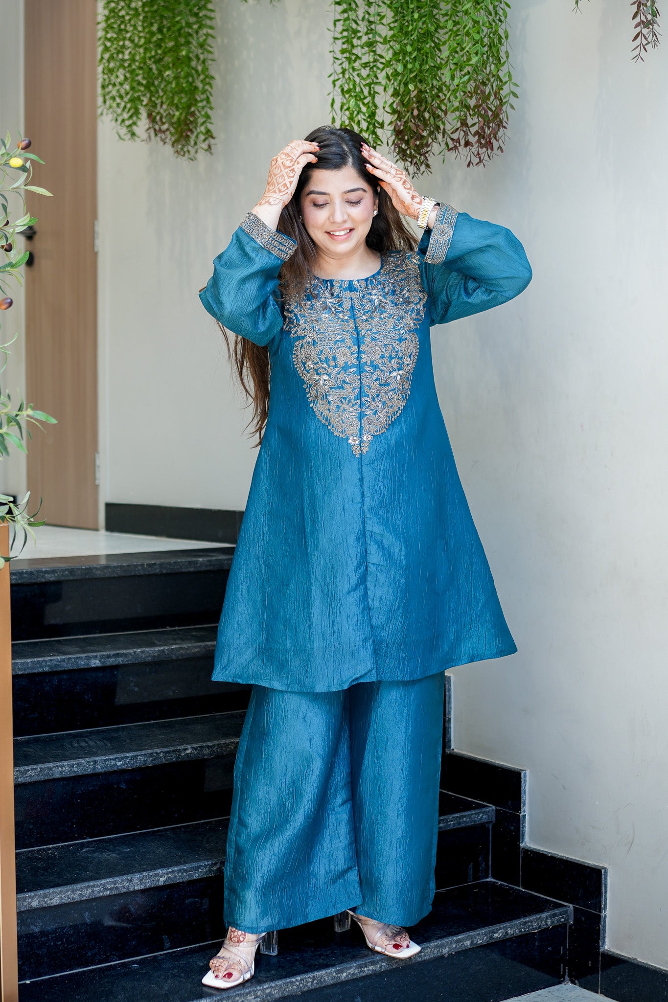 Tashvi Embroidered Co ord Set