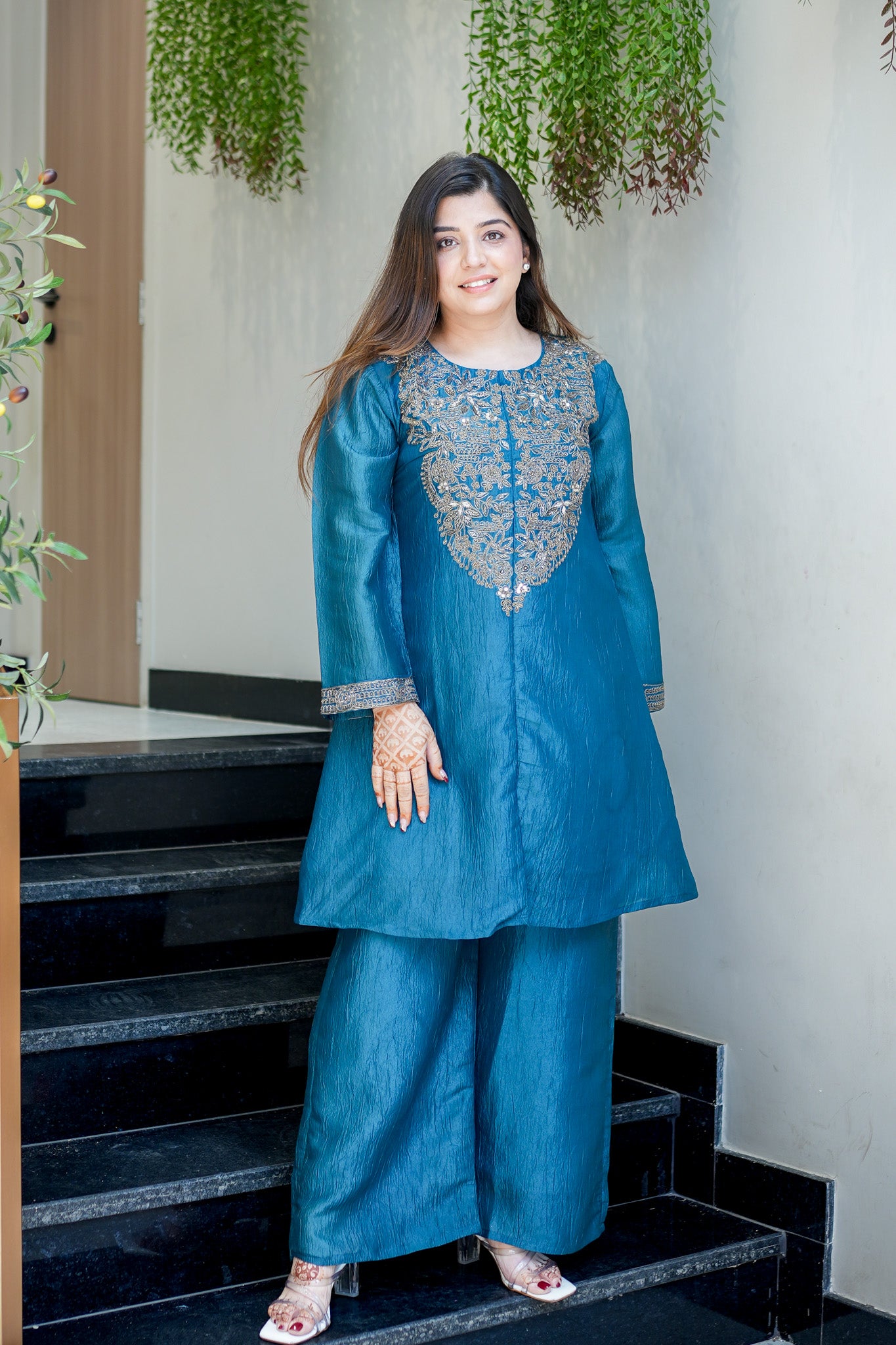 Tashvi Embroidered Co ord Set