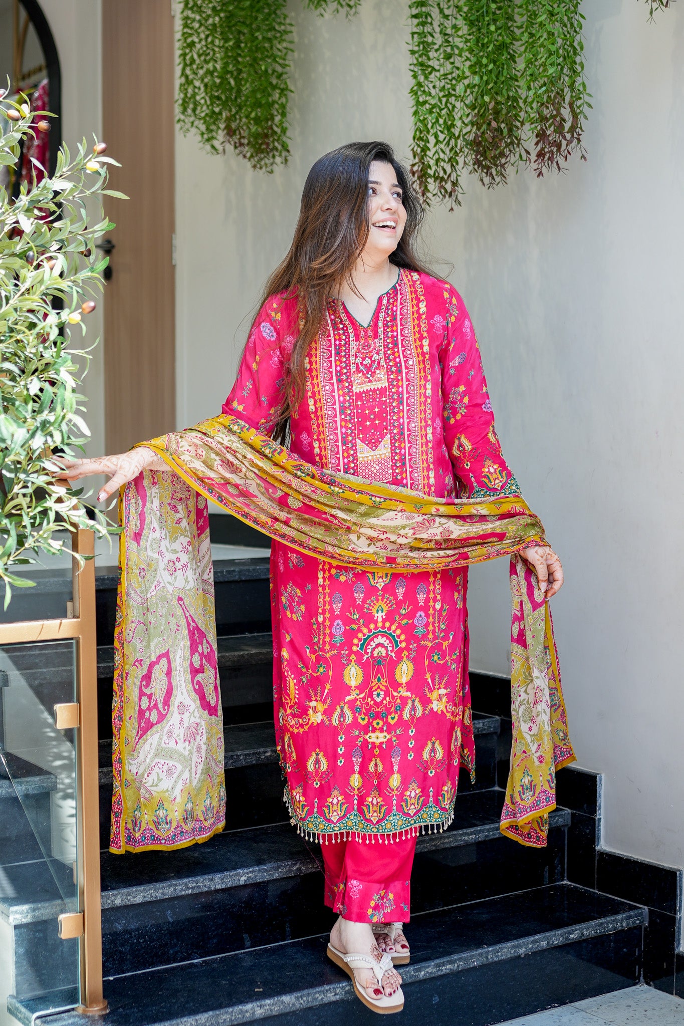 Rajanya Printed Suit Set