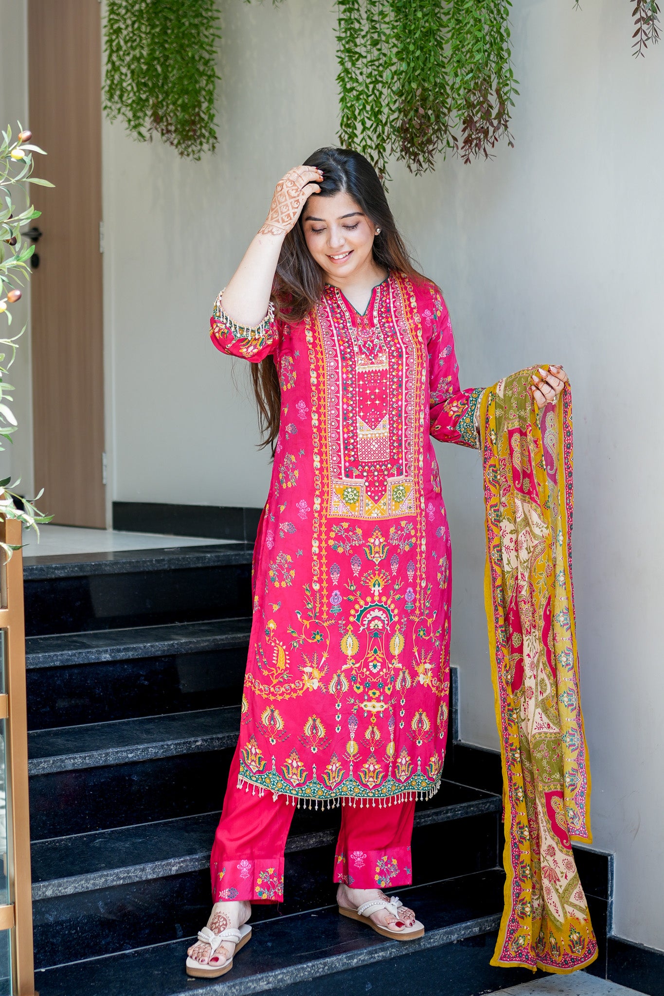 Rajanya Printed Suit Set
